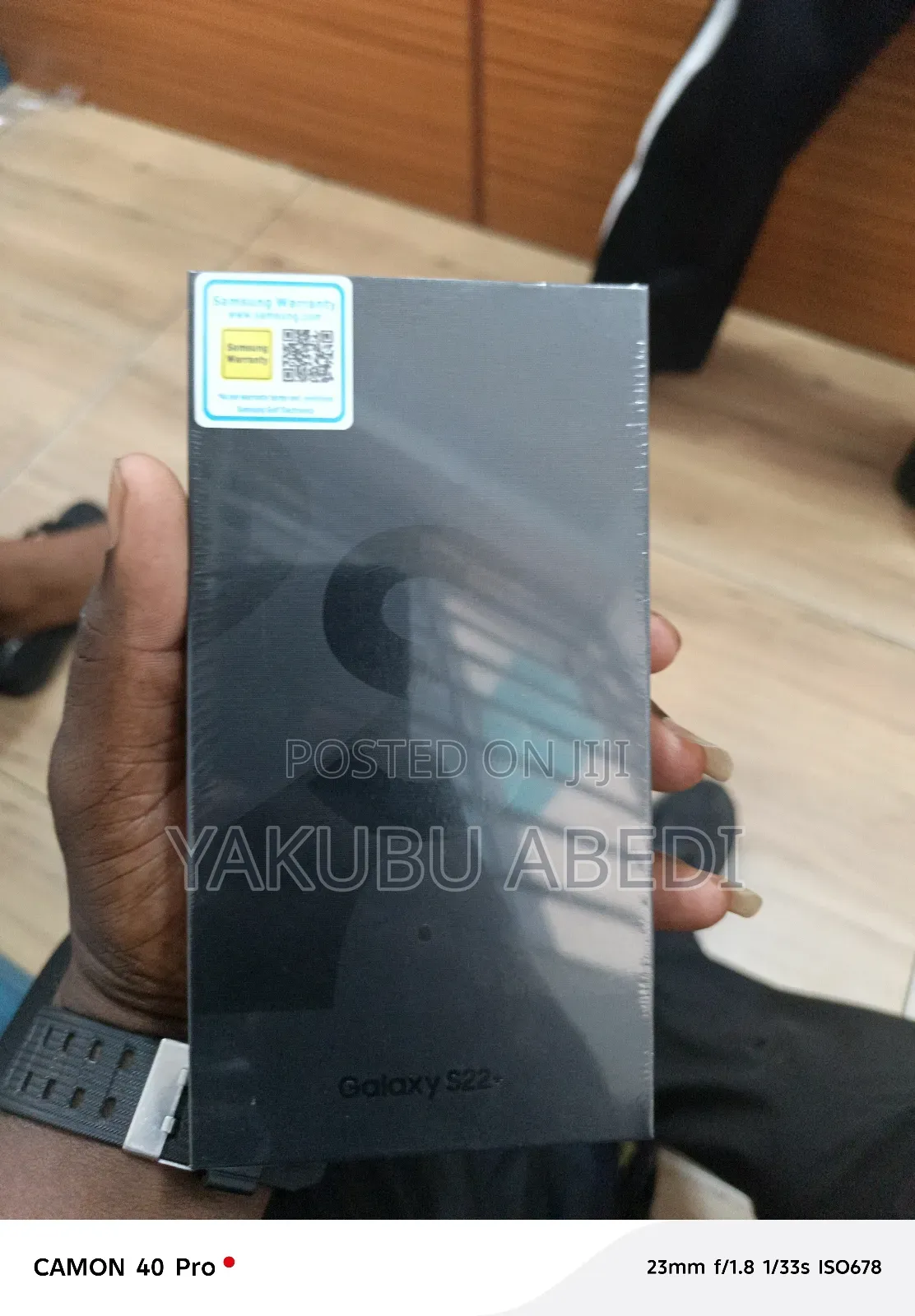 New Samsung Galaxy S22 5G 256 GB Black