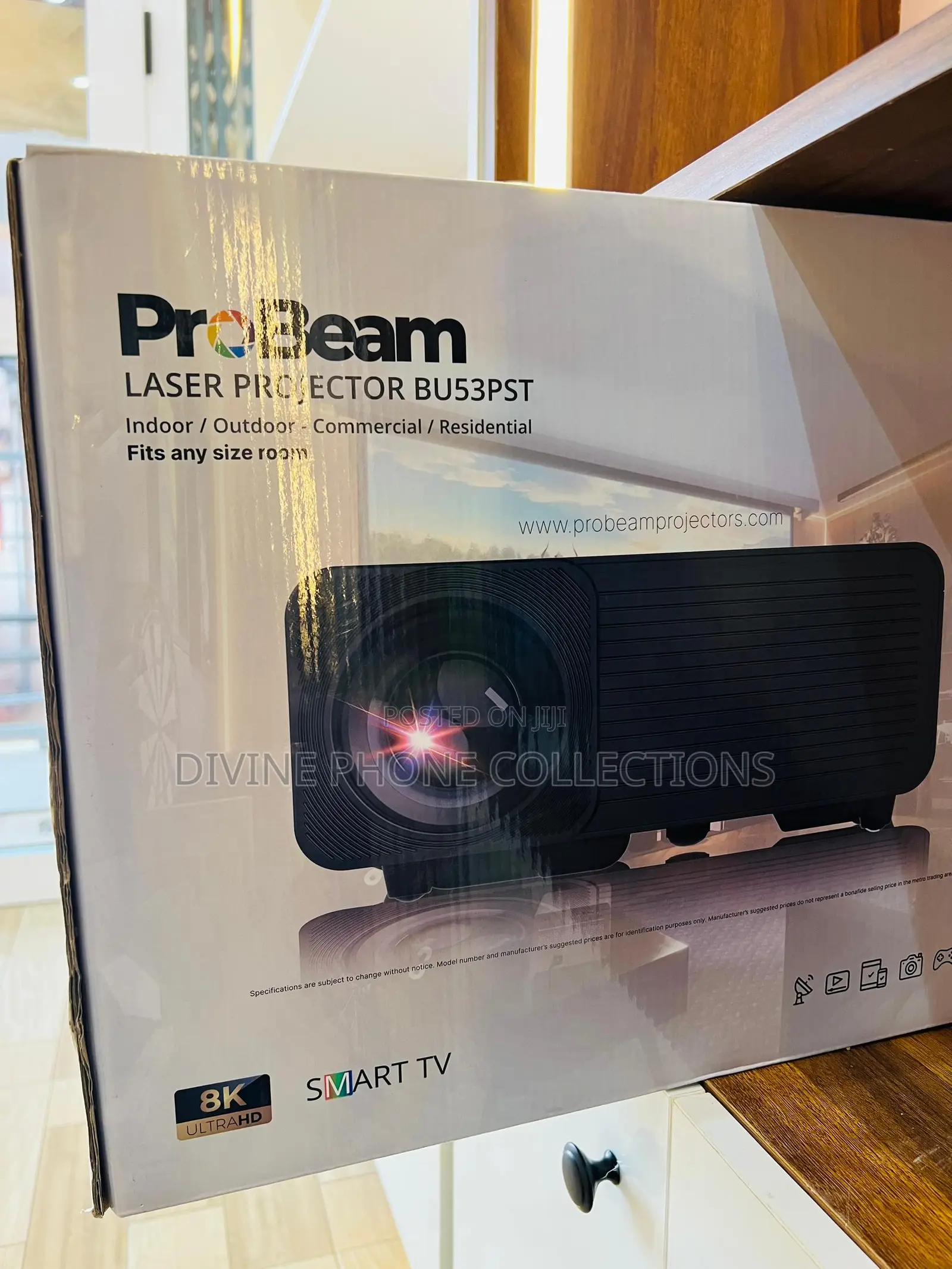 Probeam Smart Laser 5000 Lumens Projector Bu53pst