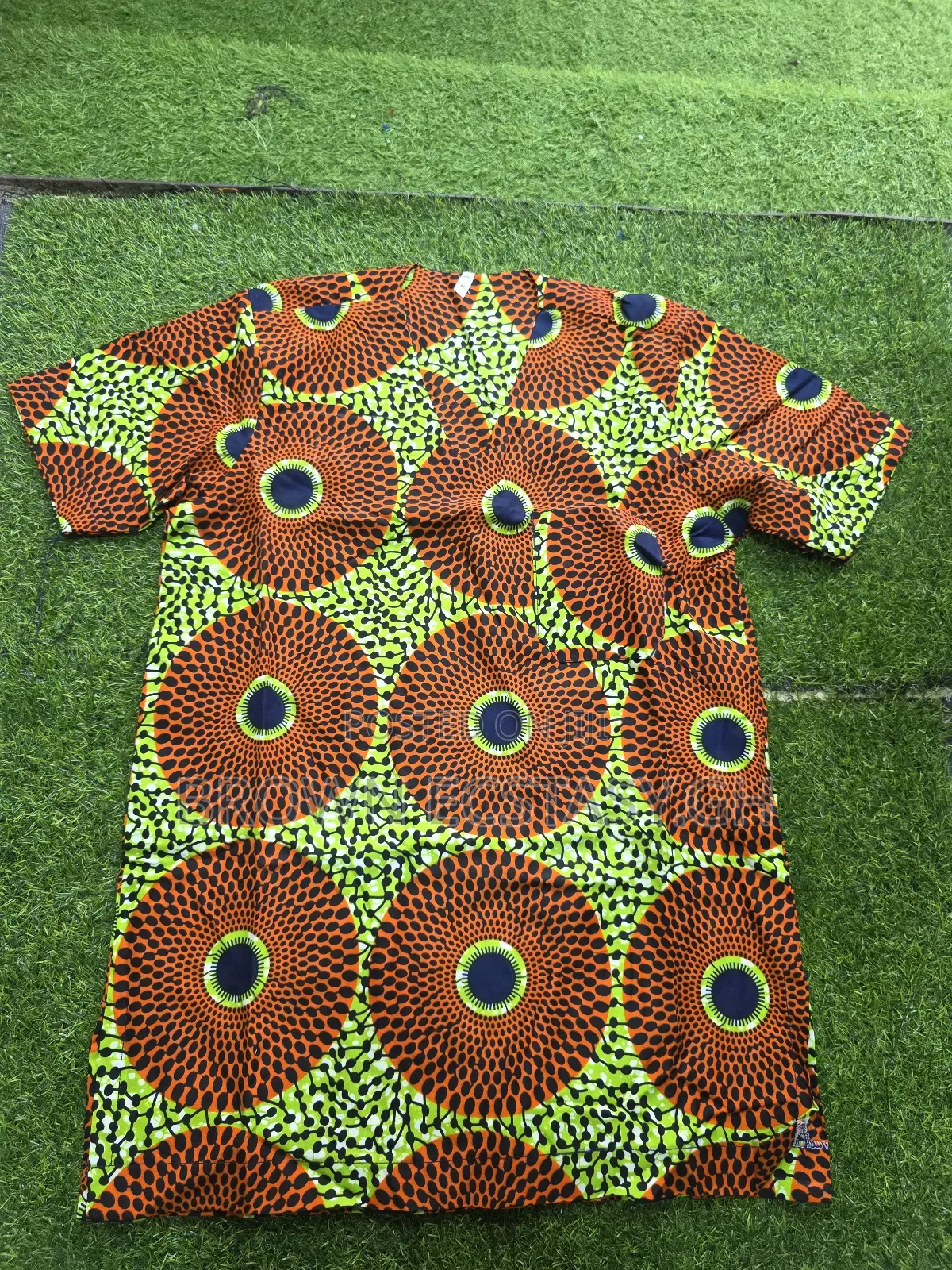 V-Necked African Print for Men (Swipe for More)