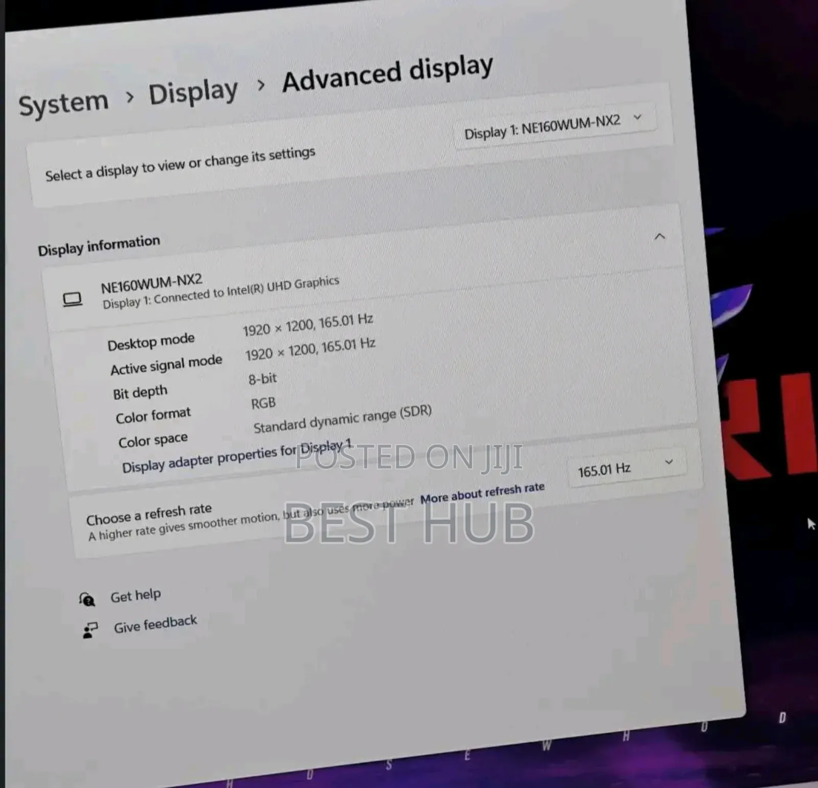 New Laptop Asus ROG Strix G16 G614 16GB Intel Core i7 SSD 1T