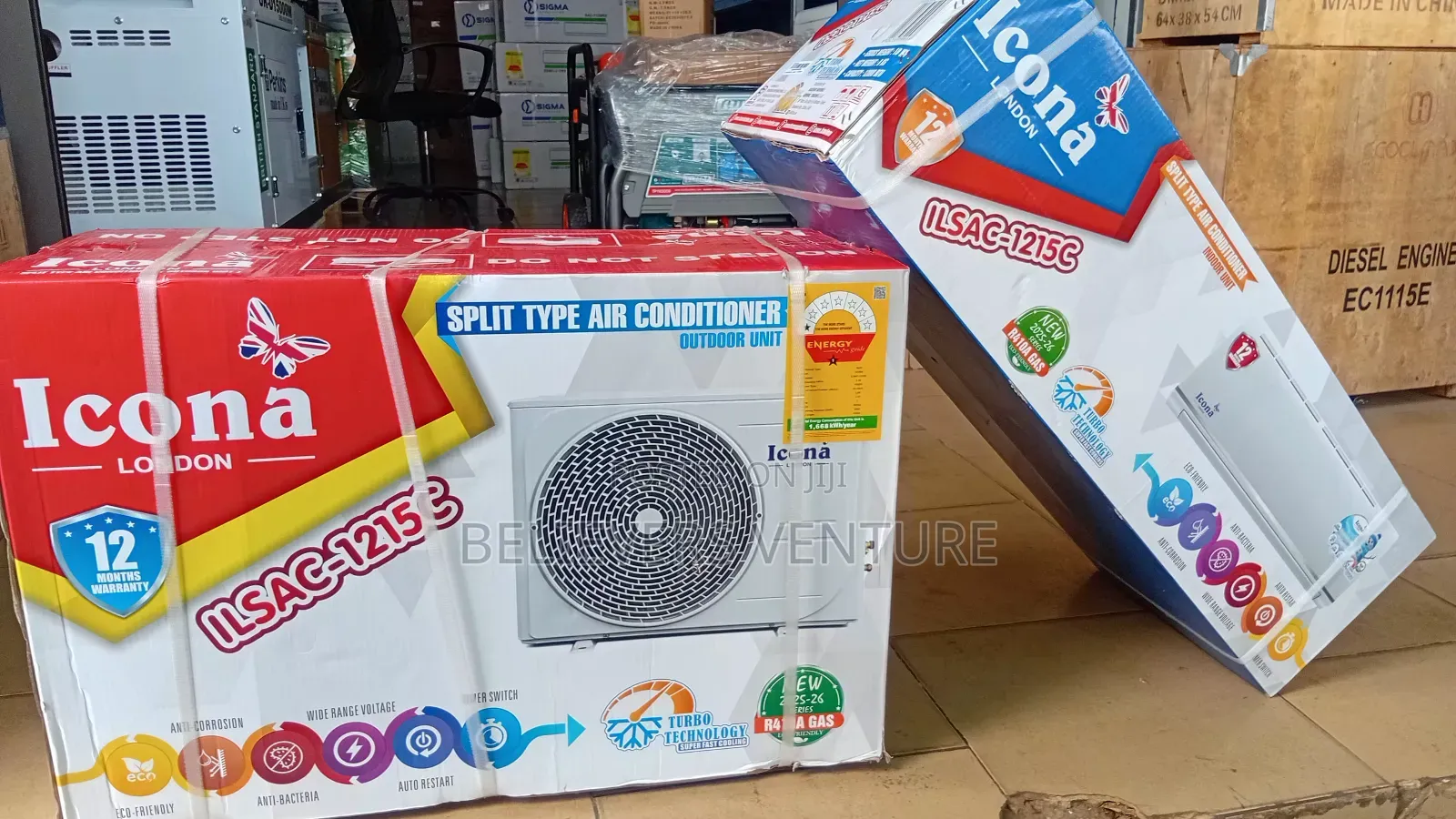 Icona 1.5hp Ac -Silent Freeze Slit Type Icona 1.5hp Ac