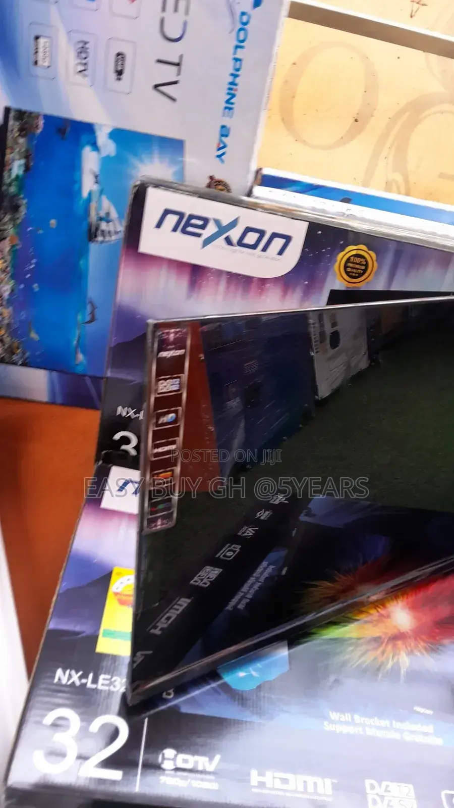 Frameles Television 32inches Led Television by Nexon