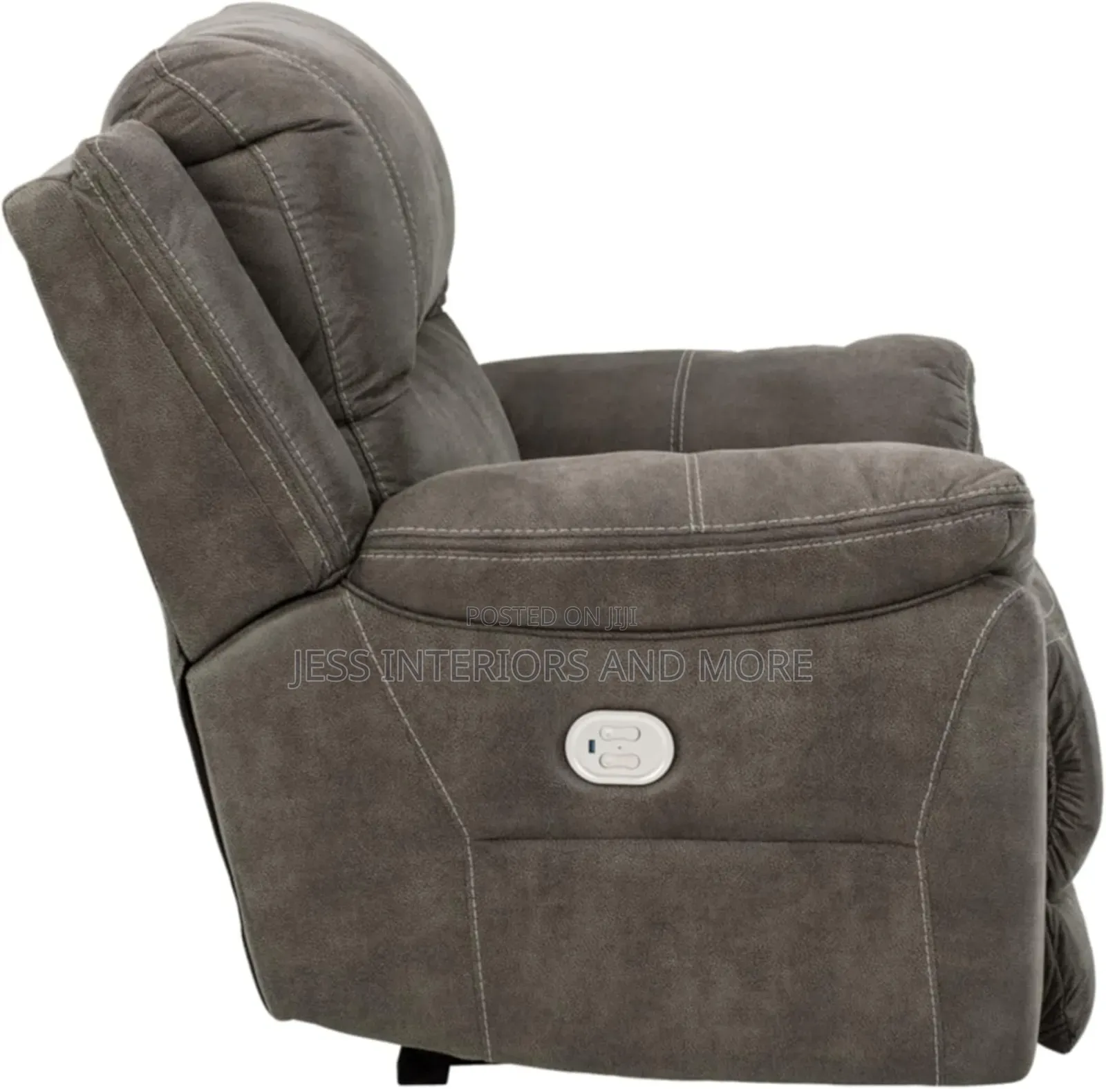 Power Recliner, Dark Gray