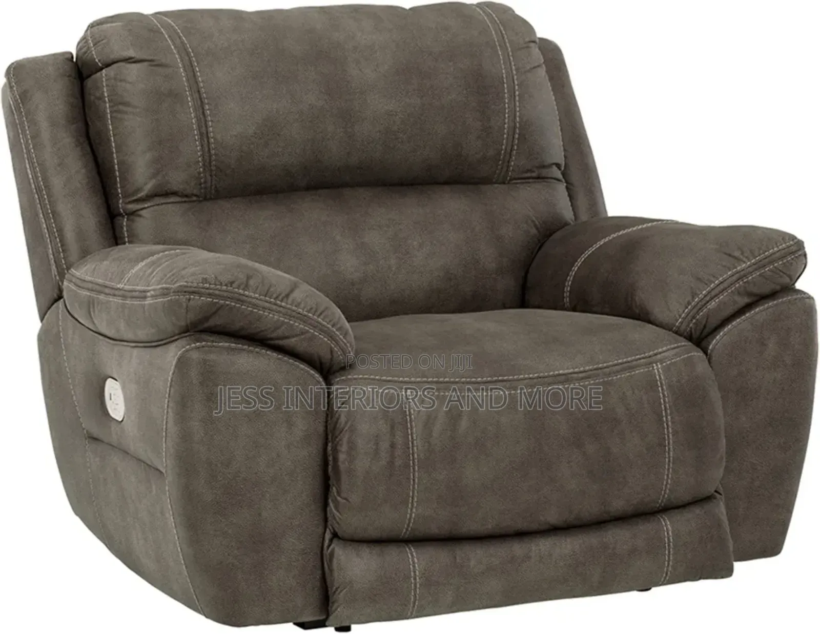 Power Recliner, Dark Gray