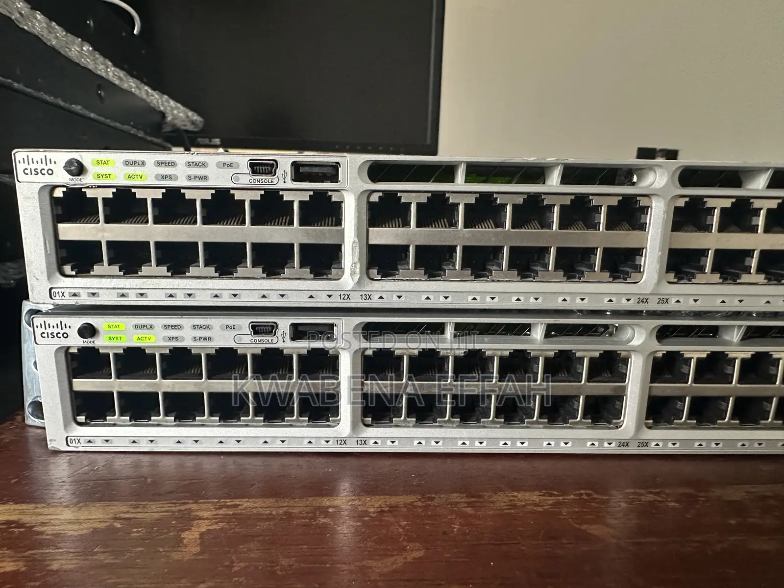 Cisco Ws-C3850-48p Catalyst 3850 48-Port Poe+ Gigabit Switch