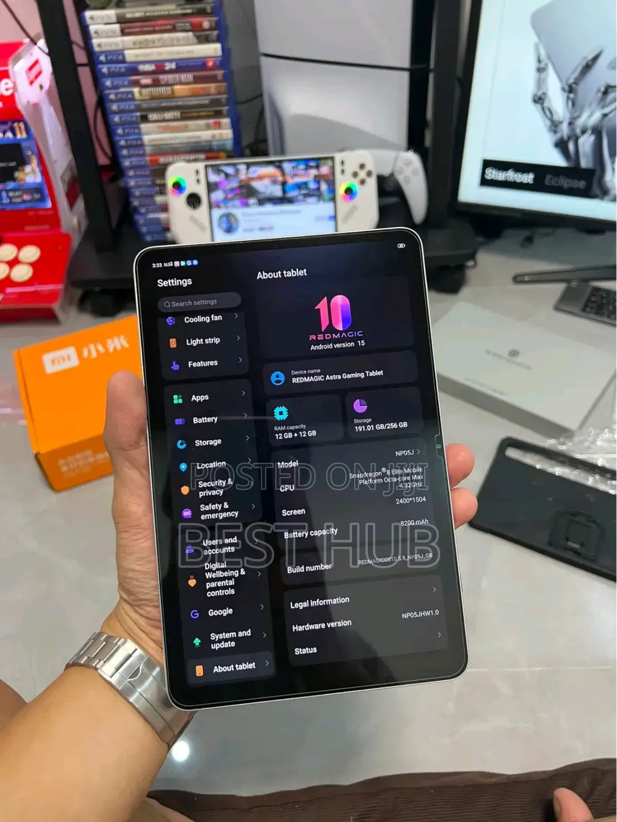 New ZTE nubia RedMagic Astra 256 GB Silver