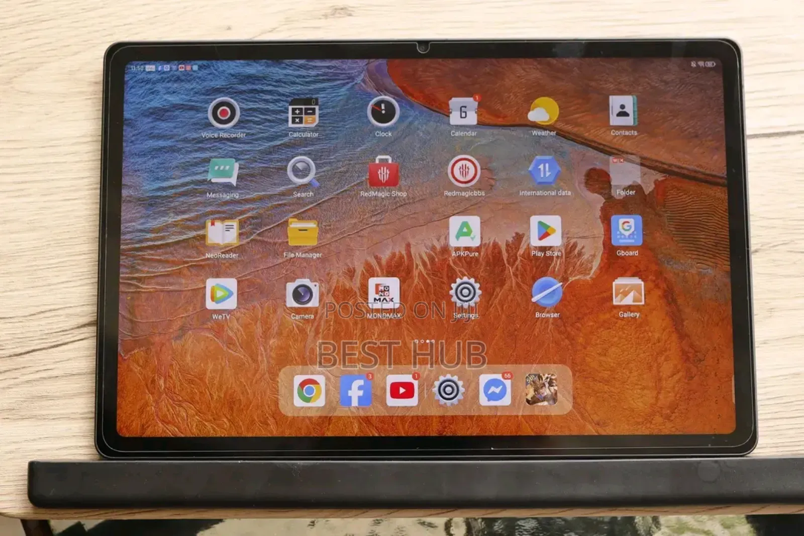 New ZTE nubia Red Magic Tablet 256 GB Black