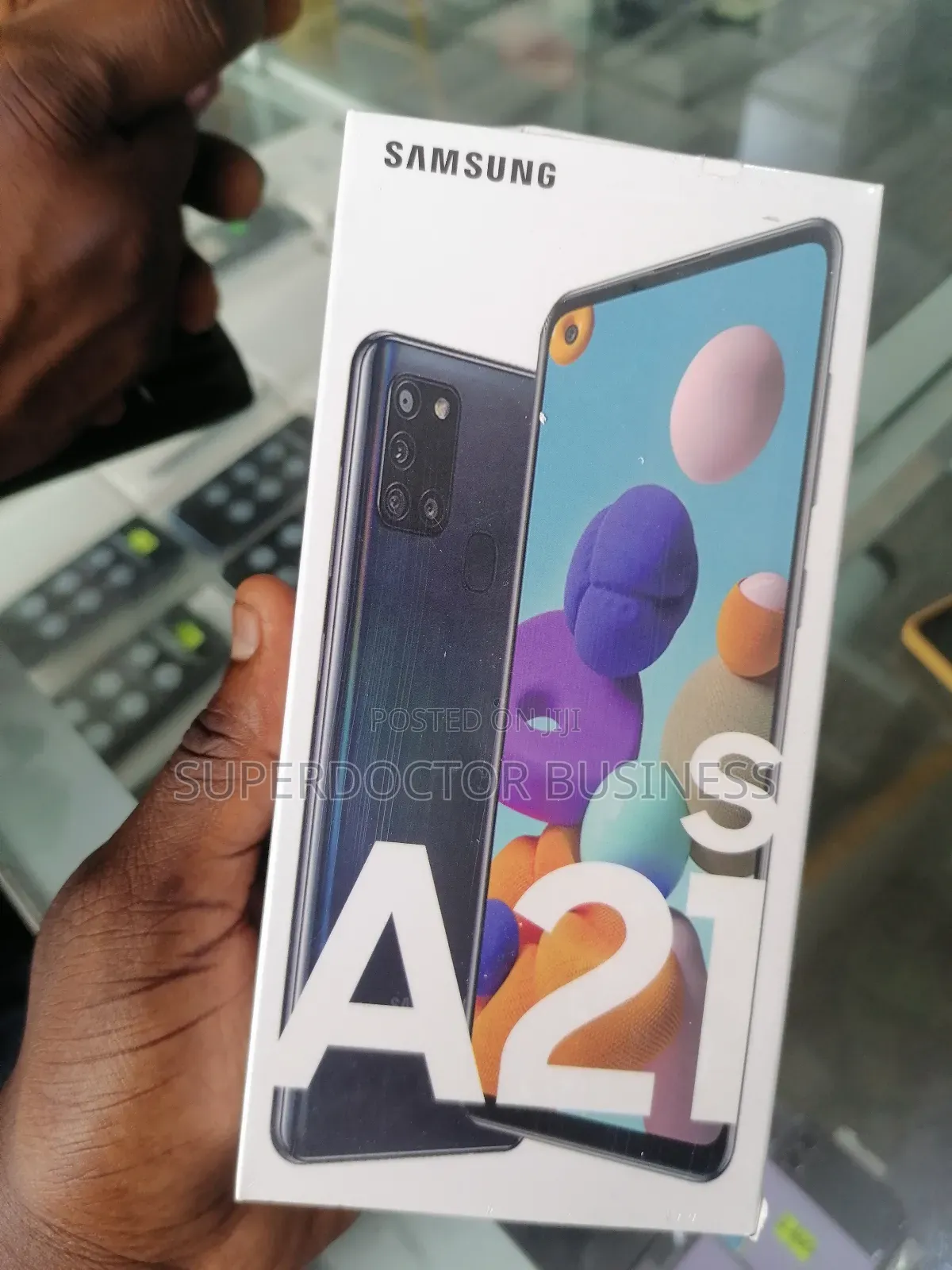 New Samsung Galaxy A21s 64 GB Blue