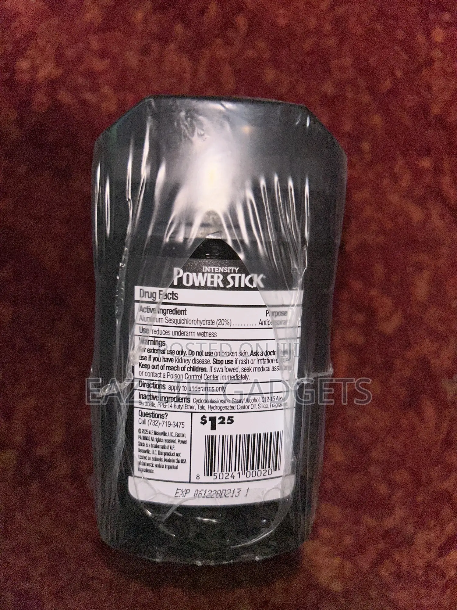 Power Stick Deodorant - Intensity