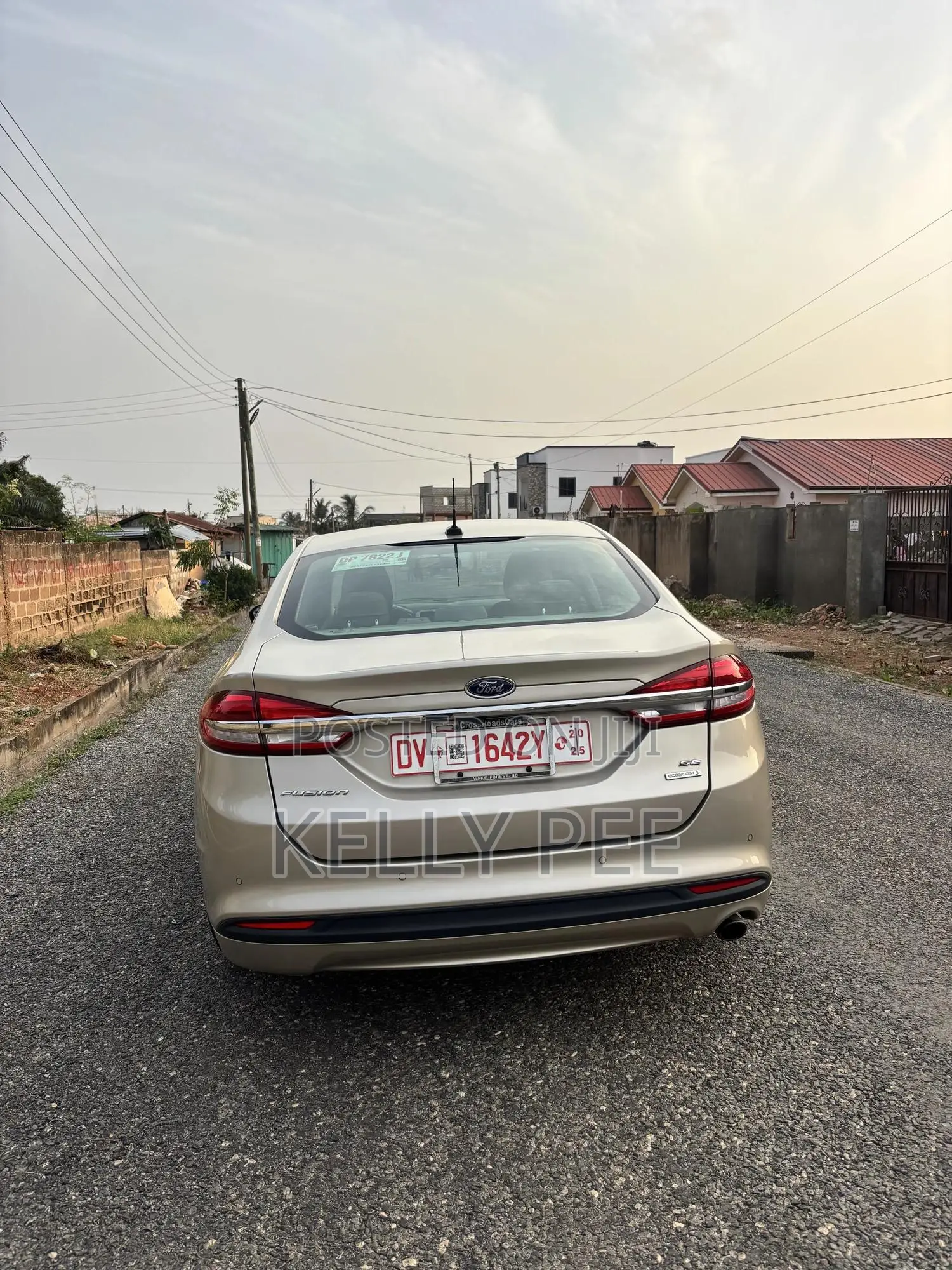 Ford Fusion Titanium AWD 2017 Beige