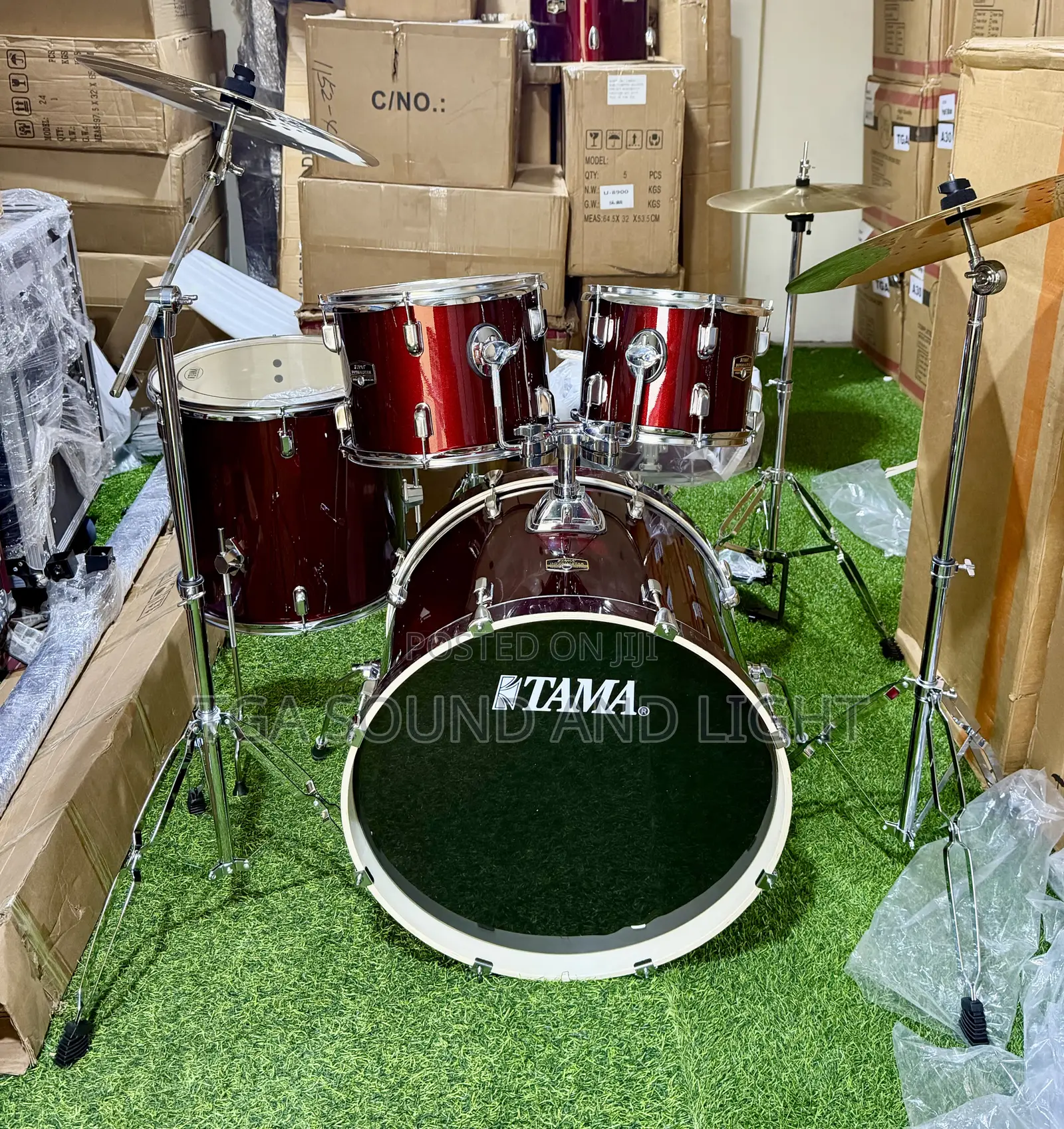 Tama Imperial Star 5pcs Complete Drum Set [3 Cymbals]