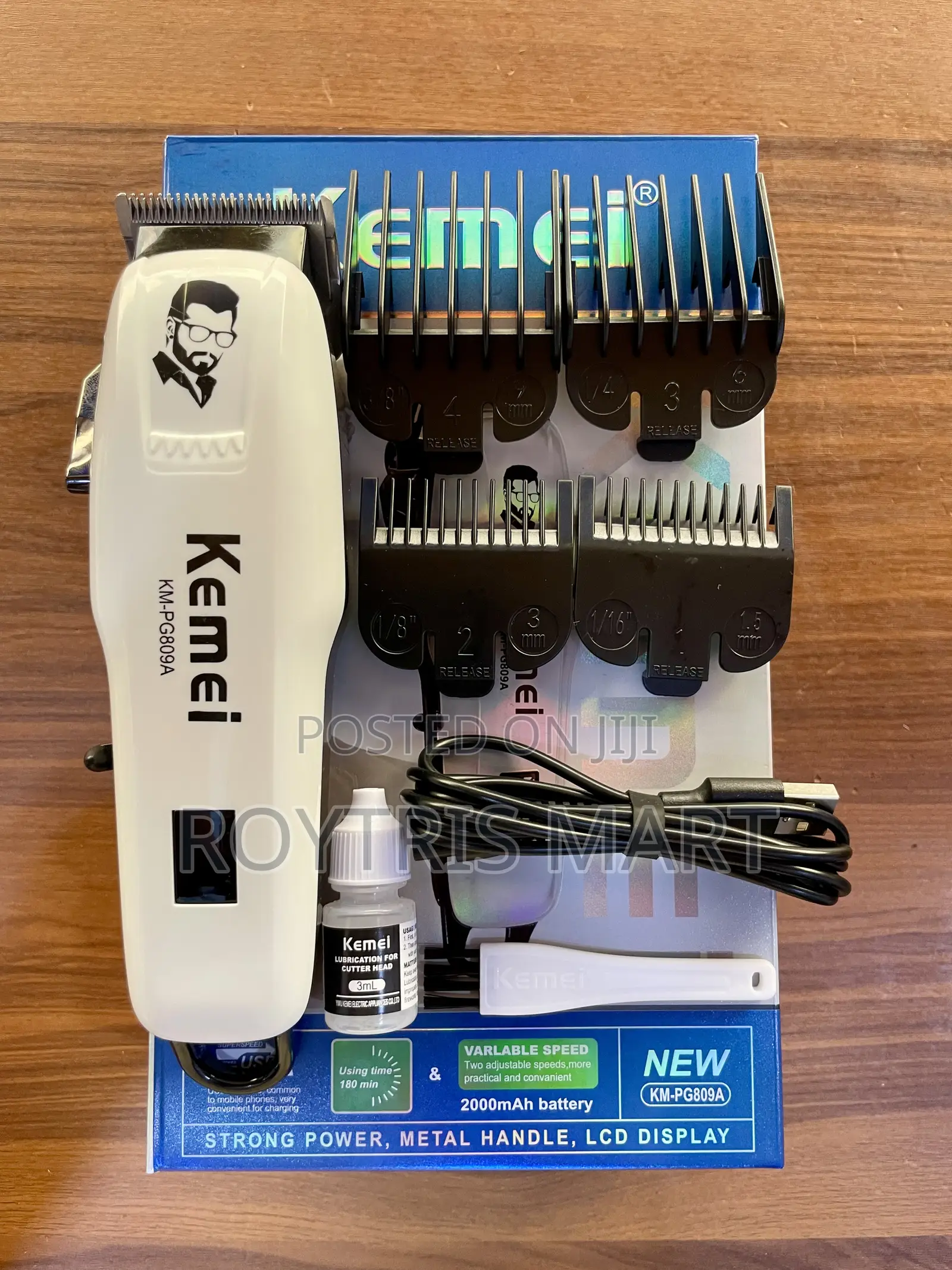 Kemei Km-Pg809a Professional Cordless Clipper