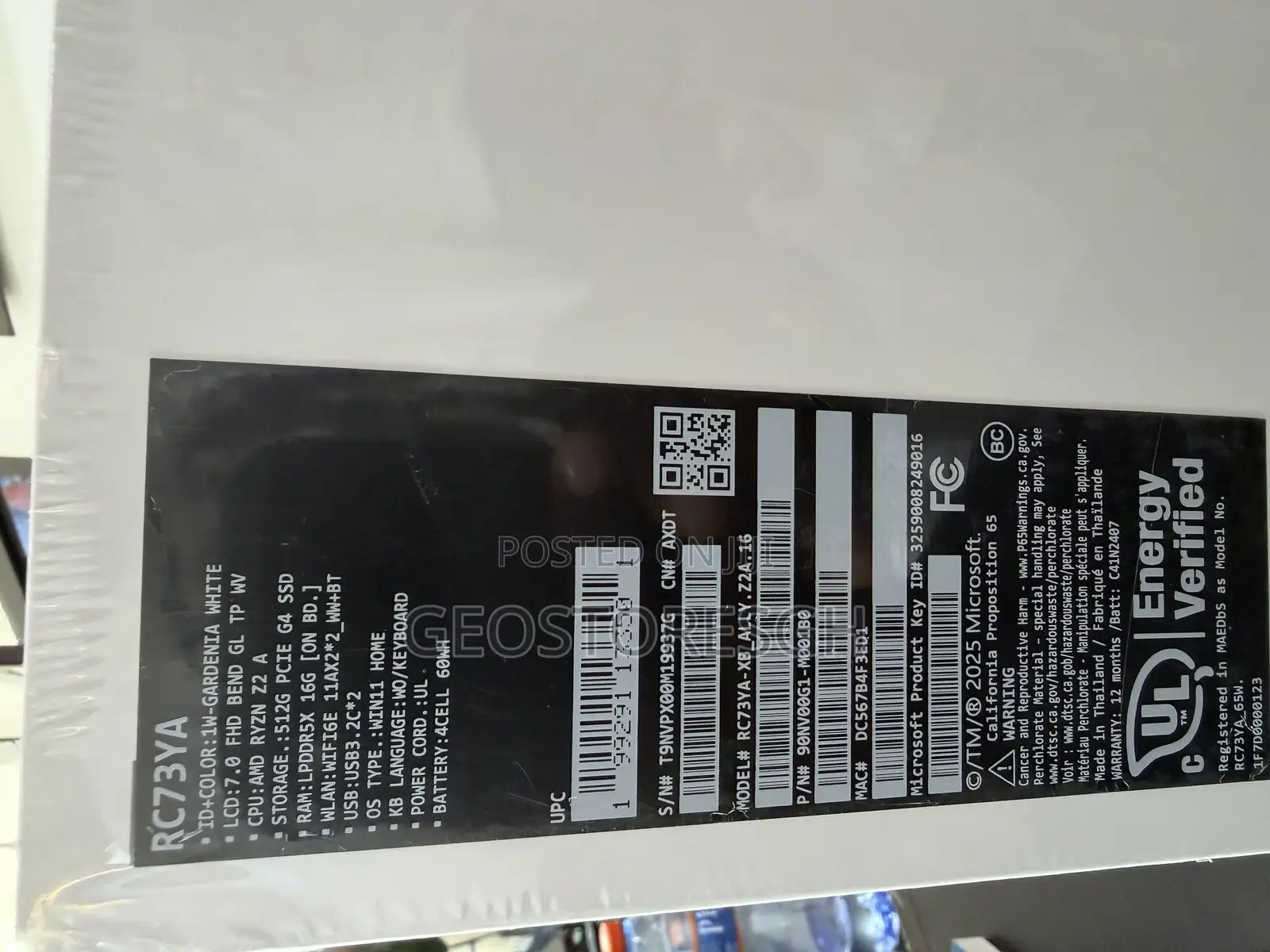 Asus Rog Xbox Ally 7" Amd Ryzen Z2 A, 16gb Ram, 512gb SSD