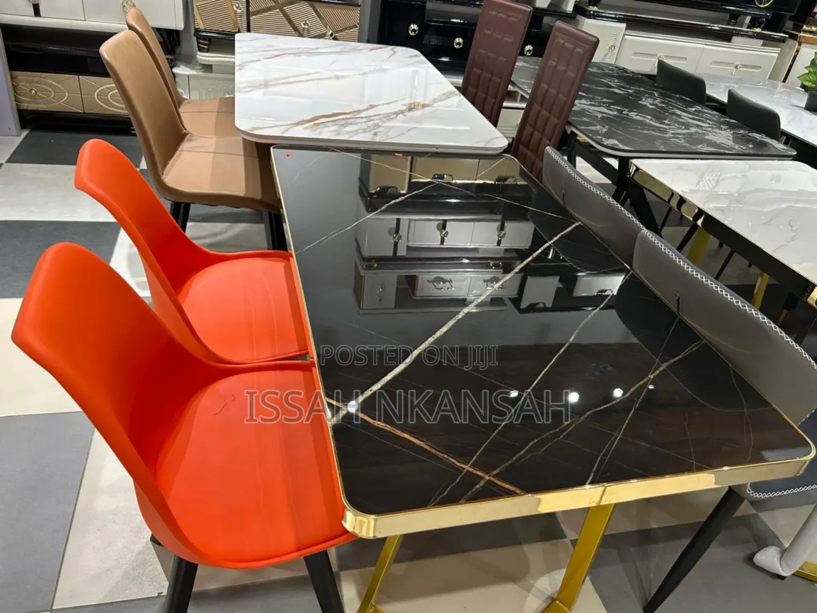 Marble Table and 4 Chairs
