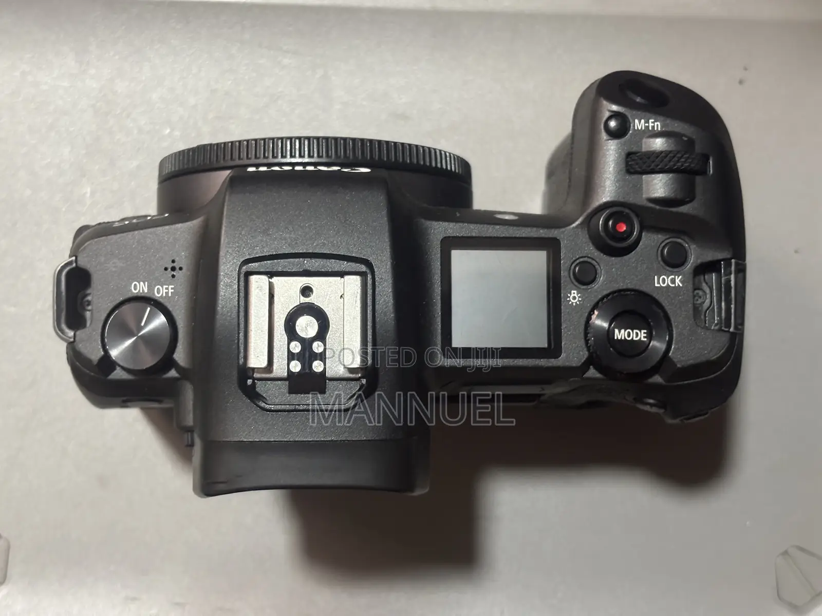 Canon Eos R With Adapter