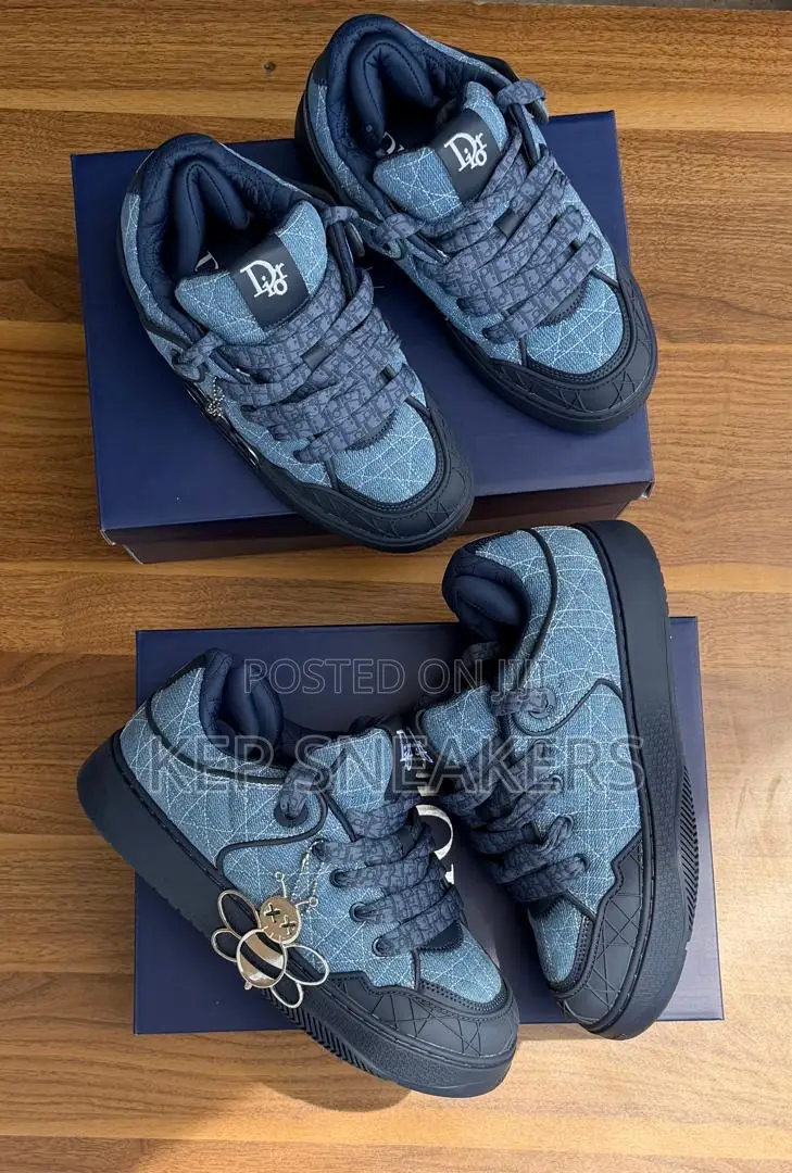 Dior B9s Skater “Blue Kumo Cannage Denim”