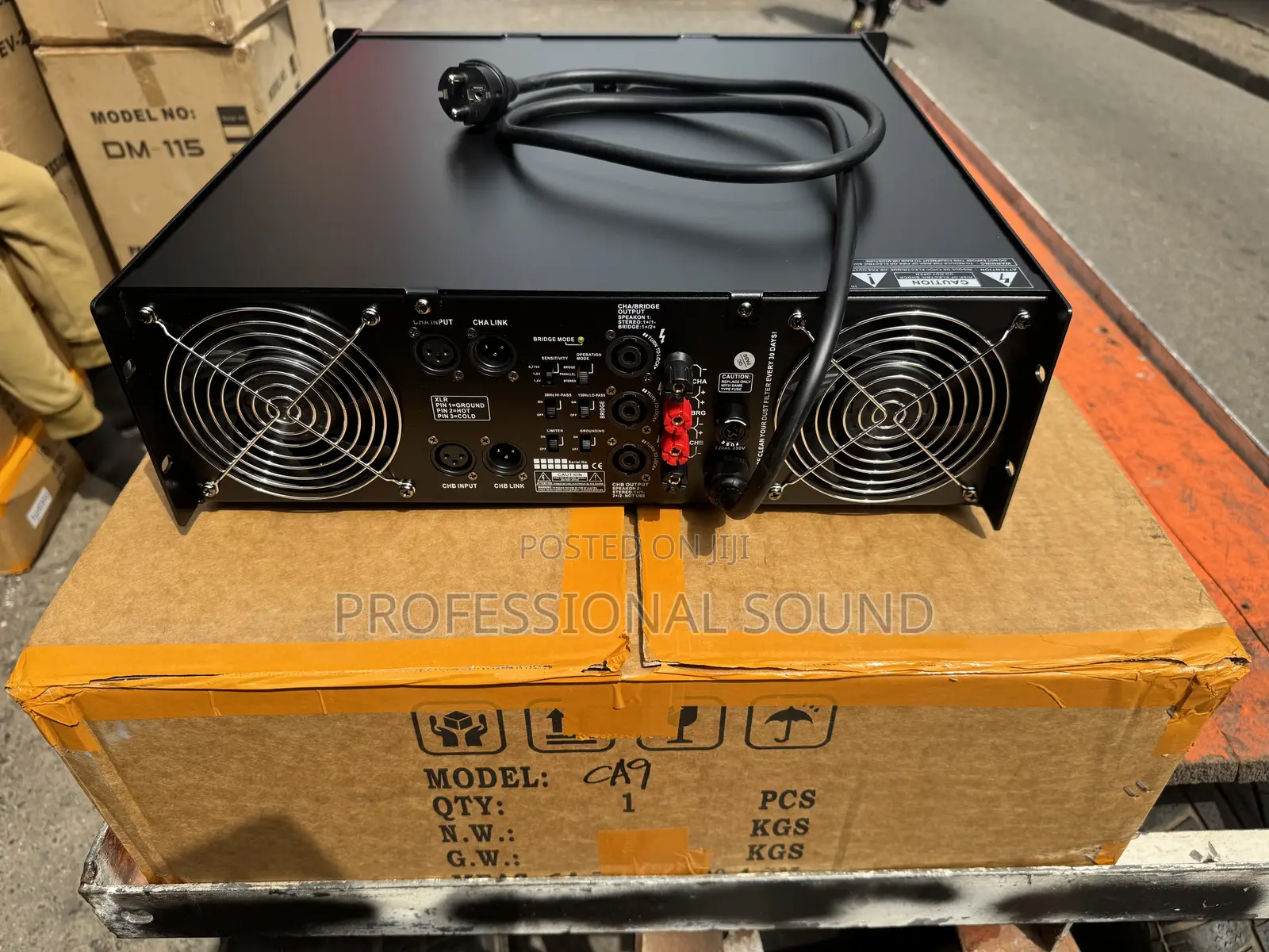 Crest Audio Ca 9 Professional Power Amplifier.