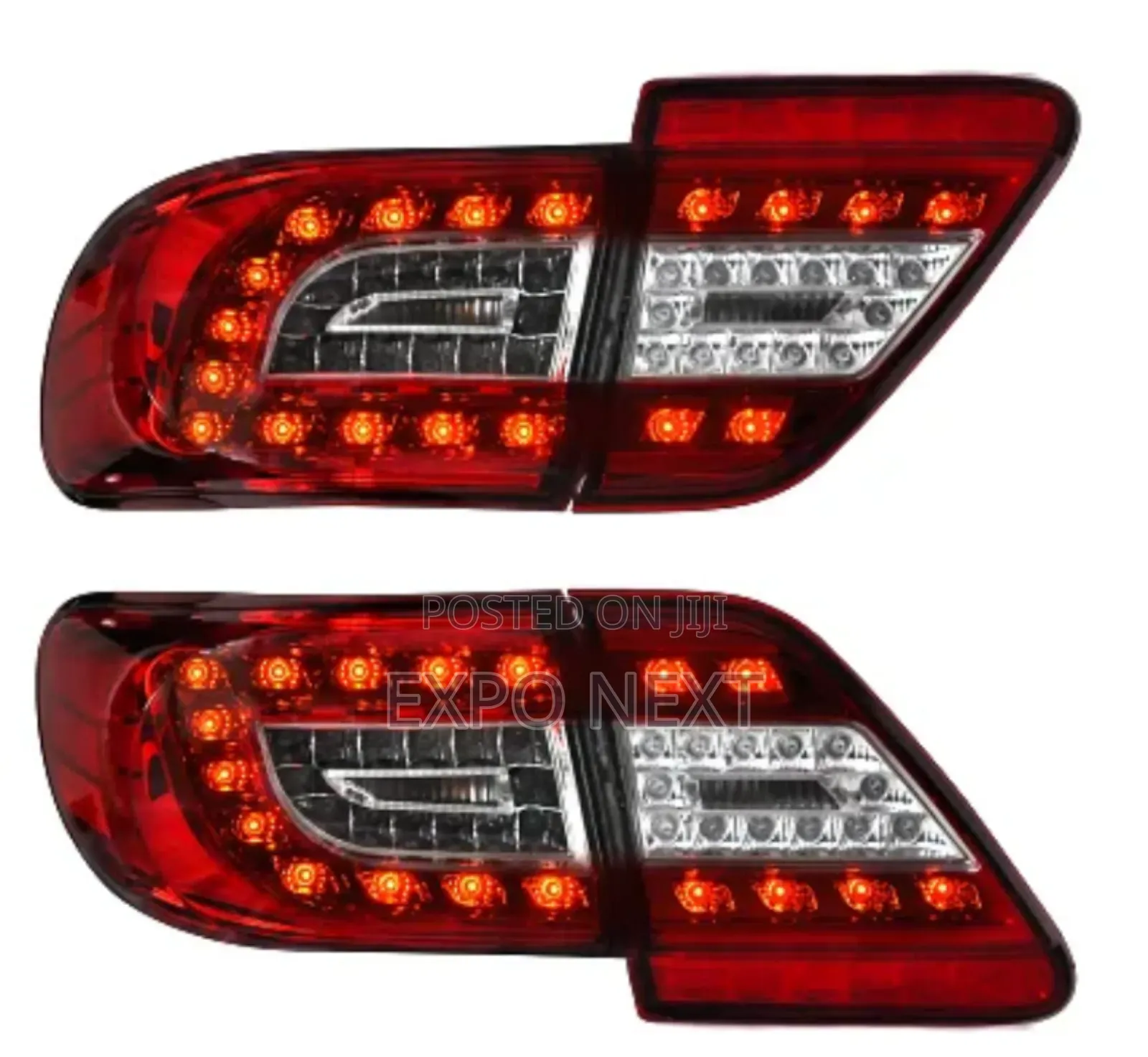 2011-2013 Toyota Corolla Led Rear Brake Signal Taillight Assembly Pair