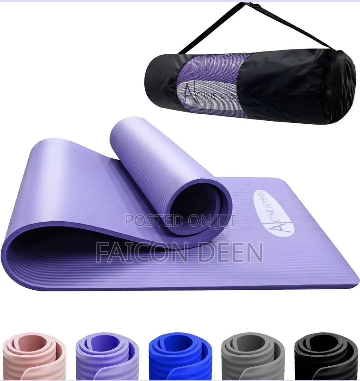 Thick Original Yoga Mats + Free Bag (Available in Diff Colors
