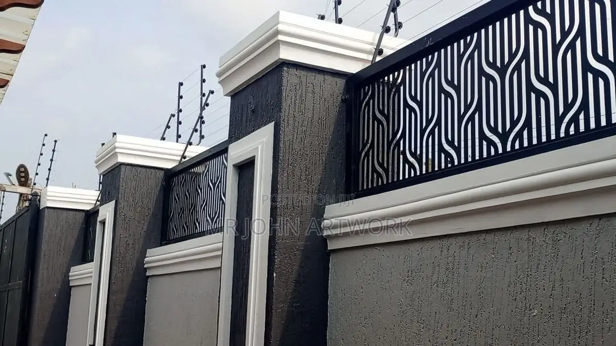 Fence Wall Pillar Top Design and Copping