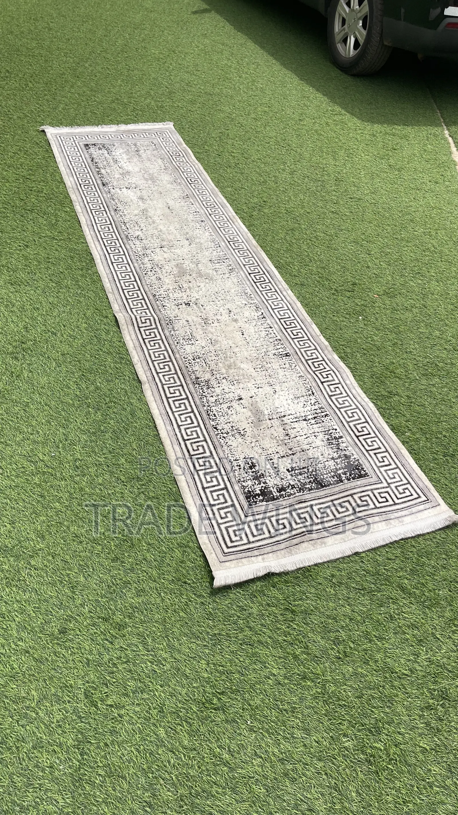 Long White And Black Carpet For Sale