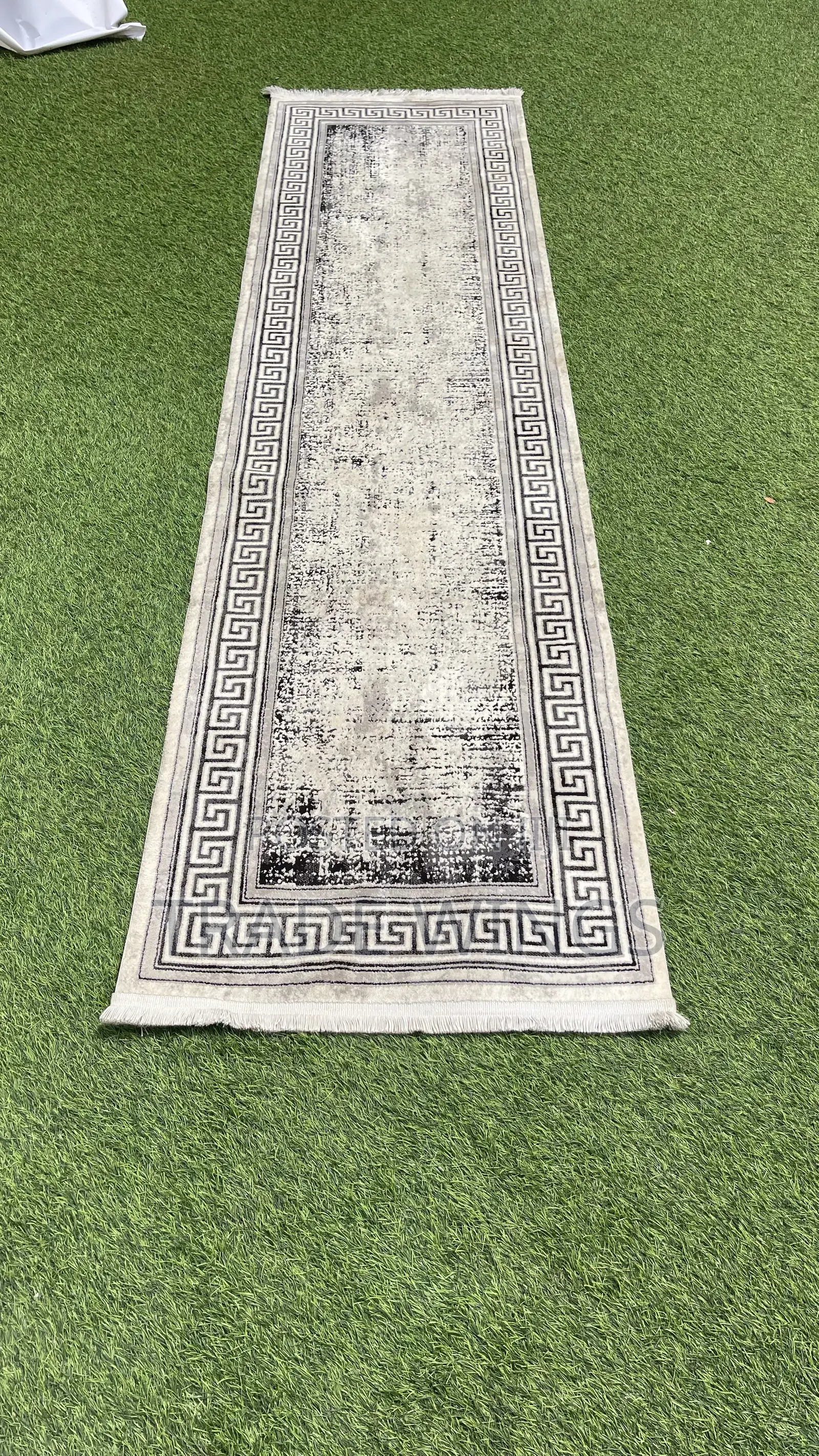 Long White And Black Carpet For Sale
