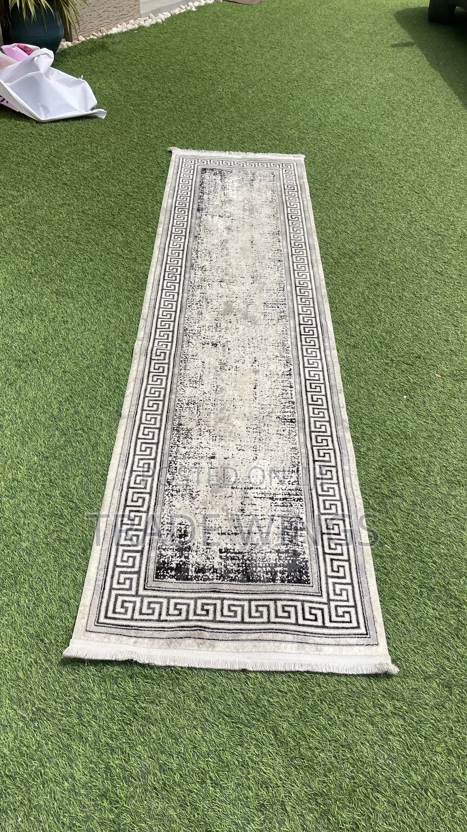 Long White And Black Carpet For Sale
