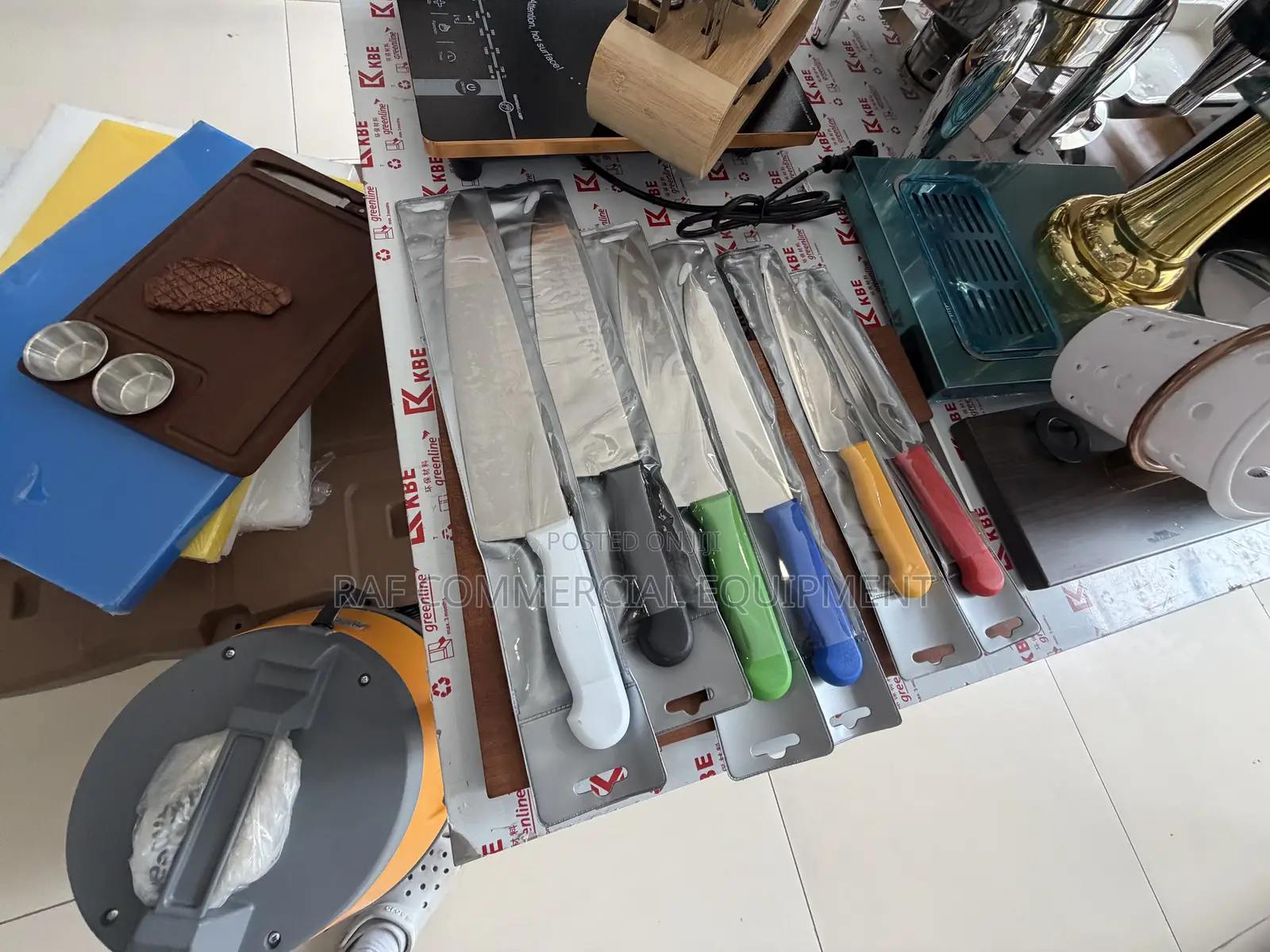 Commercial Color Coded Knives Set