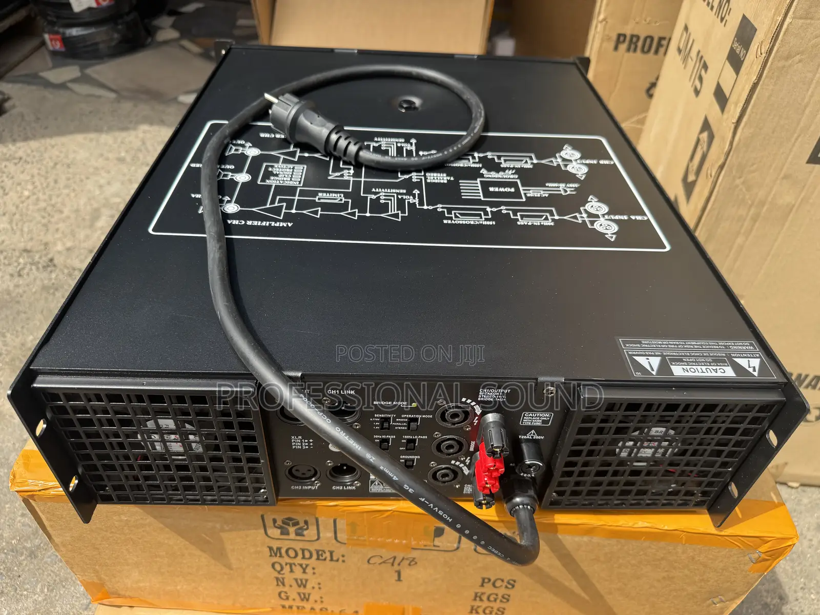 Crest Audio Ca 20 Professional Power Amplifier.