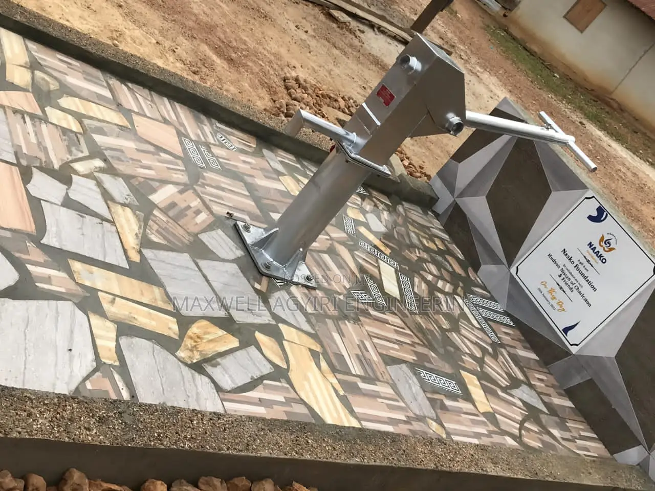 Borehole With Hand Pump