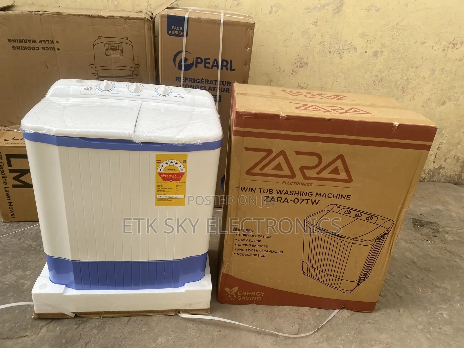 Semi Auto Zara 7kg Twin Tub Washing Machine