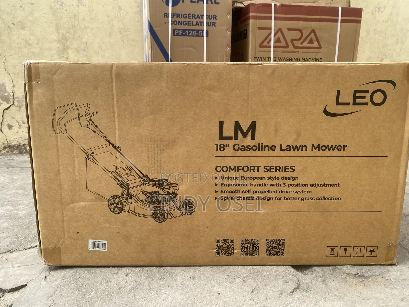 Lm46-L 18” 4hp Leo Lawn Mower