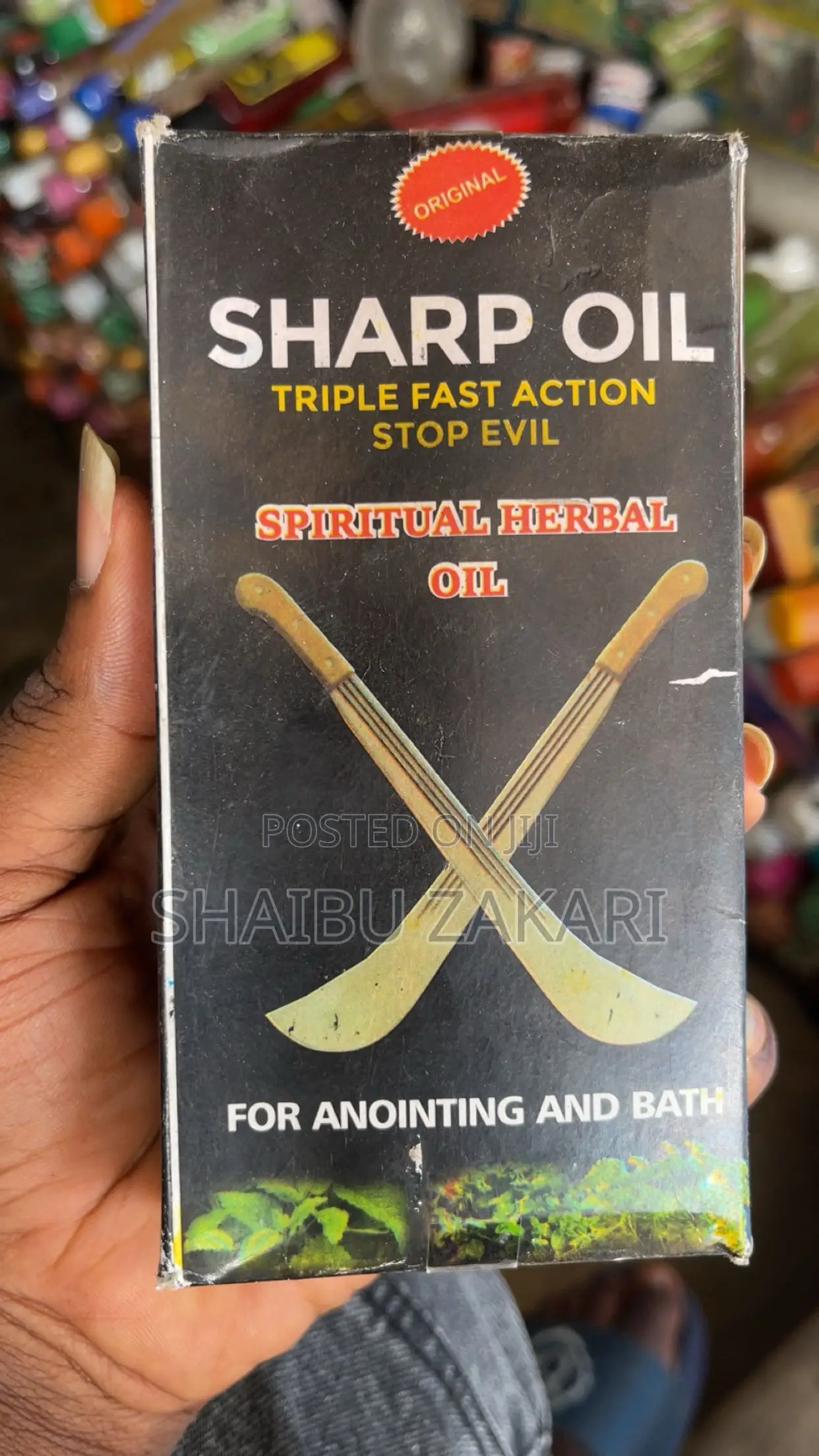 Sharp Oil Spiritual