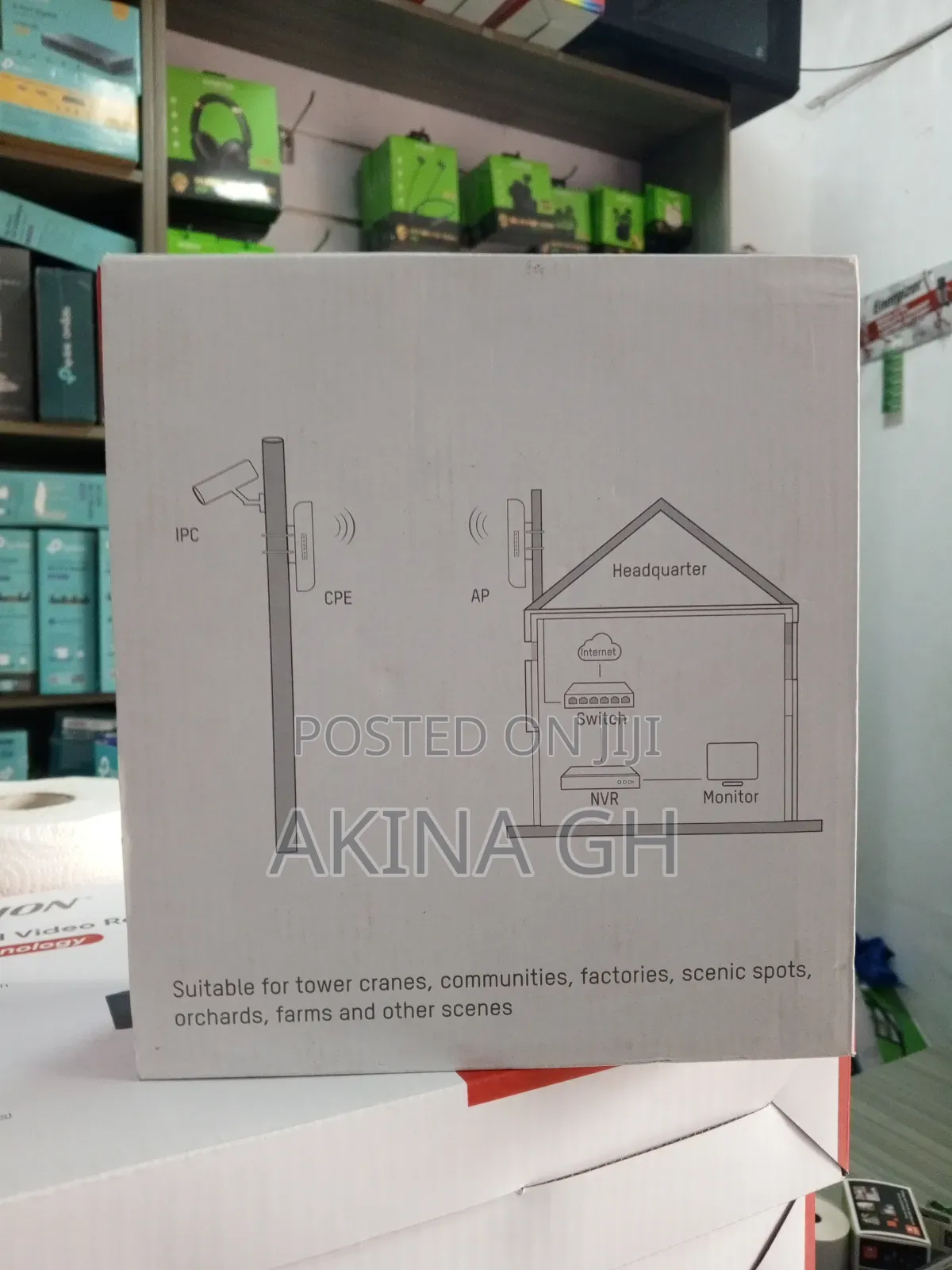 Hikvision Wireless Bridge Kit 5ghz MBPS 12 Dbi (Ds-3wf02-5ac/D)