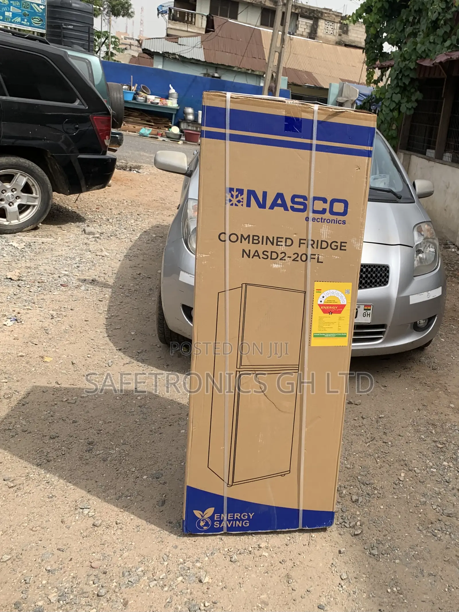 High Efficiency Bottom Mount 158 Liters Nasco Grey Nasd2-20fl Fridge