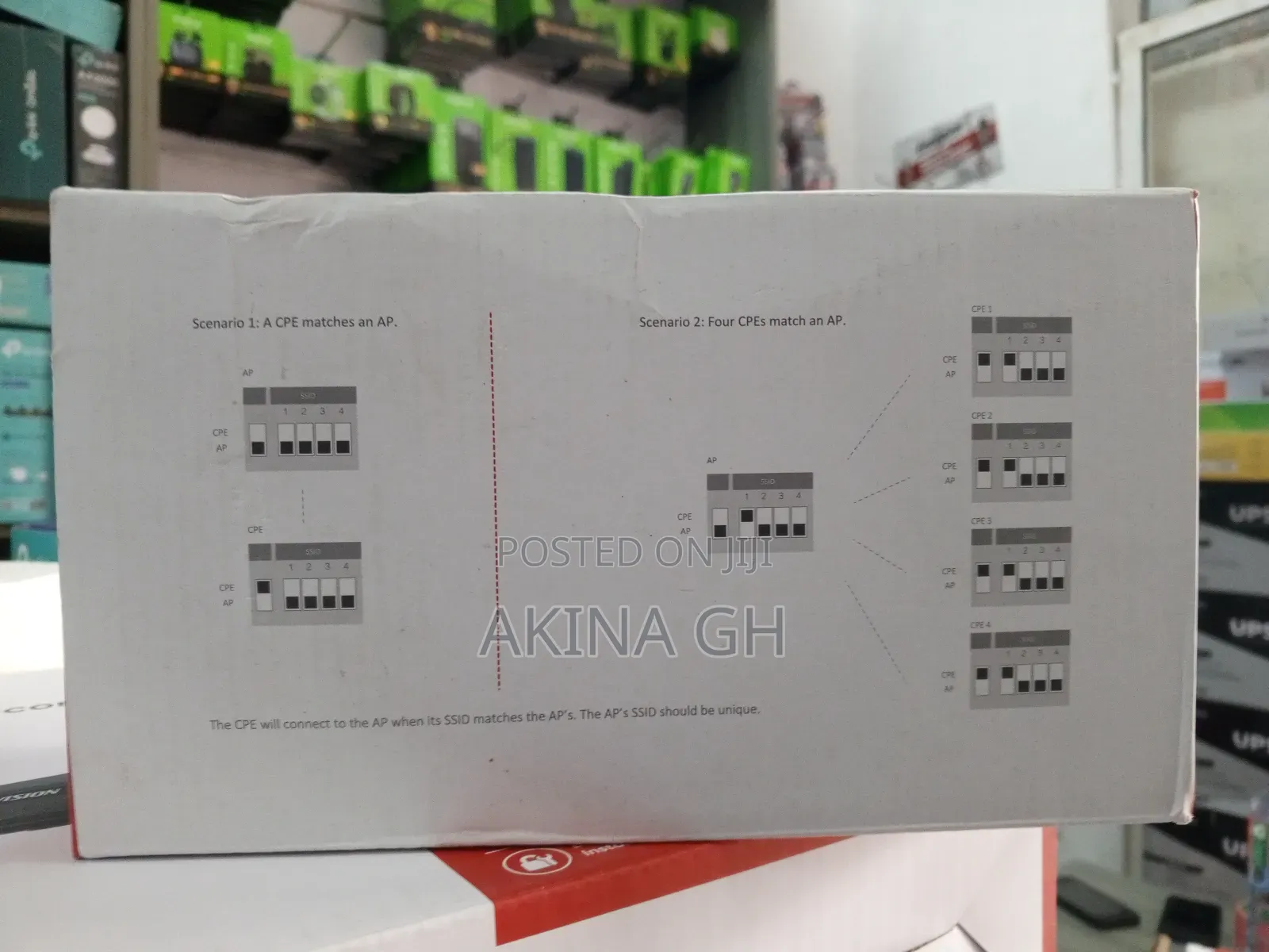 Hikvision Smart Managed Outdoor Cpe 5ghz 867mbps 12 Dbi Ds-3wf03-5ac/O
