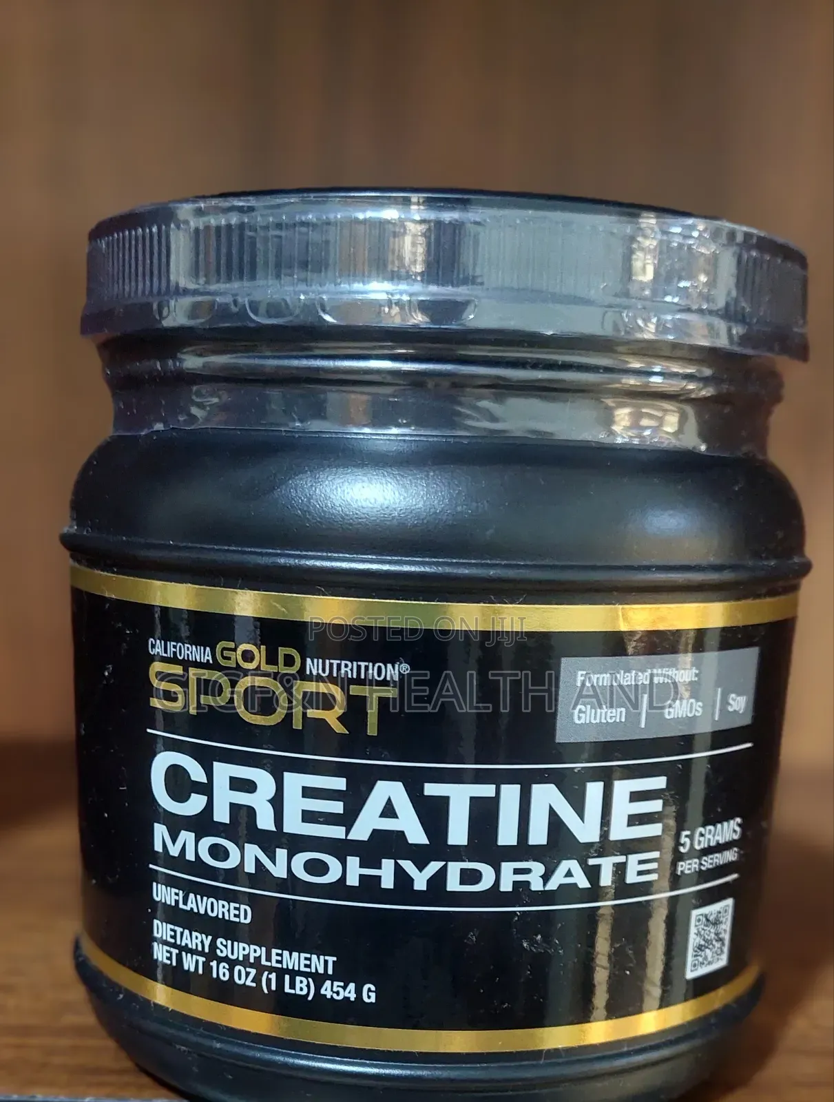 Sport, Pure Creatine Monohydrate, Unflavoured (454g) Muscle Strength
