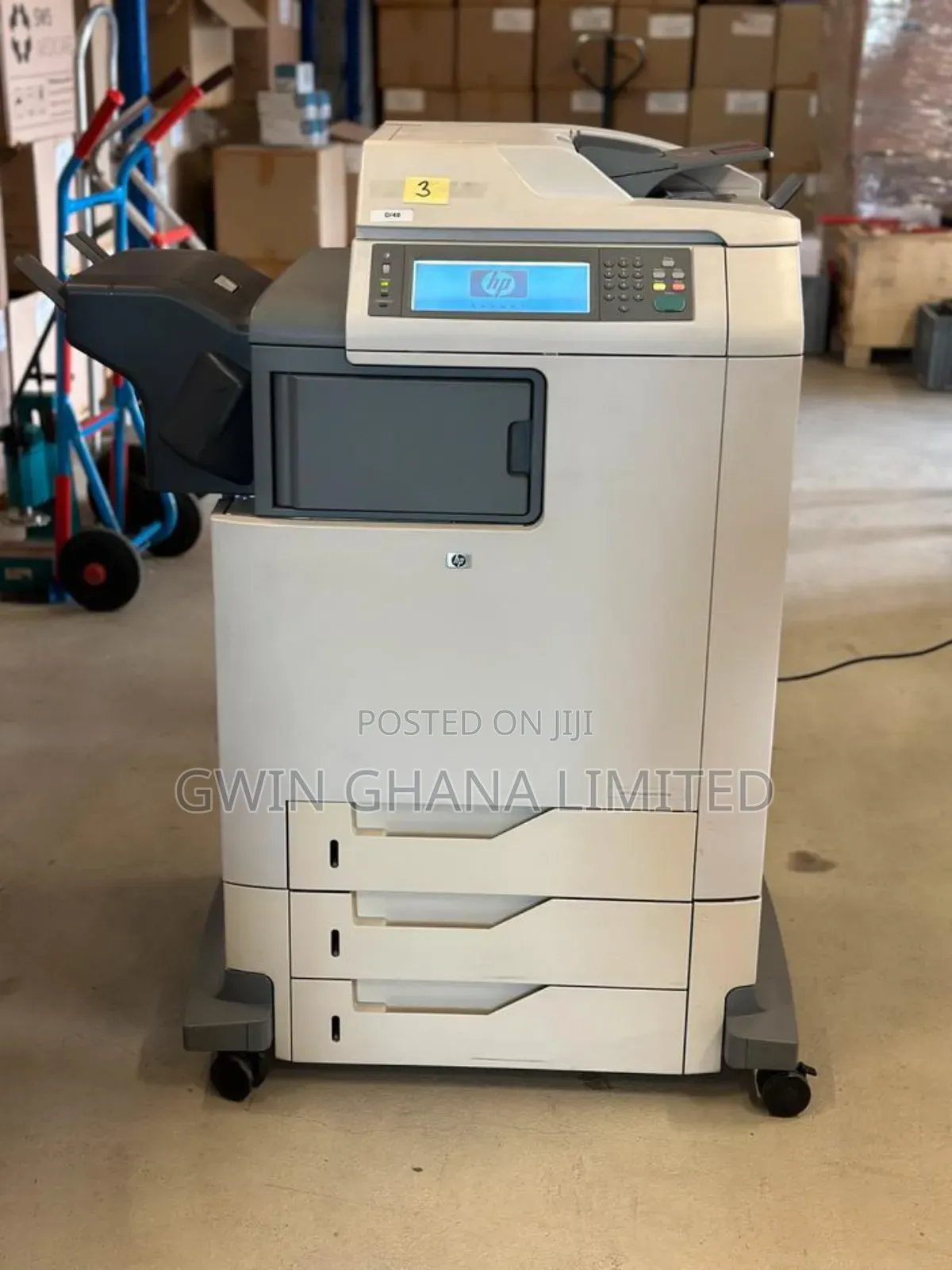 Hp Color Laserjet Cm4730 Mfp, Laser Printer, Multicolor