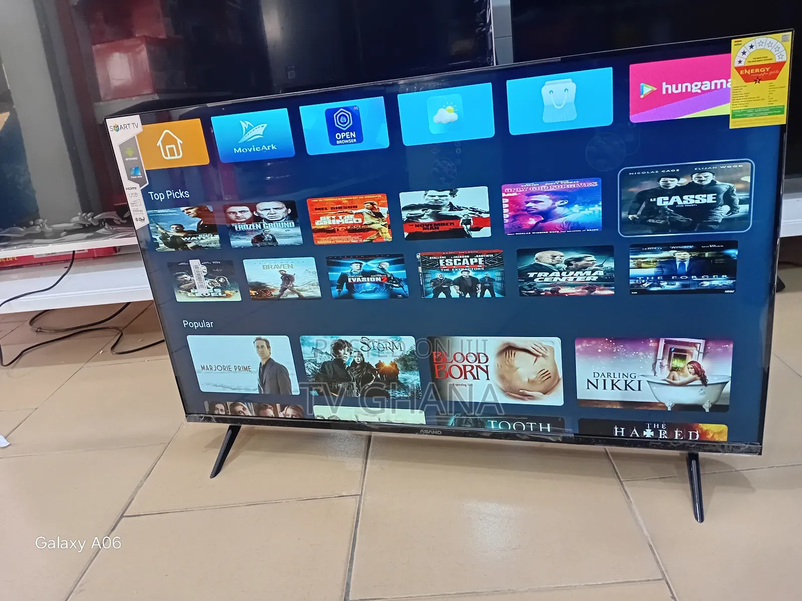 Asano 43" Full Hd Smart Television – Wi-Fi, Youtube Netflix Asano 43