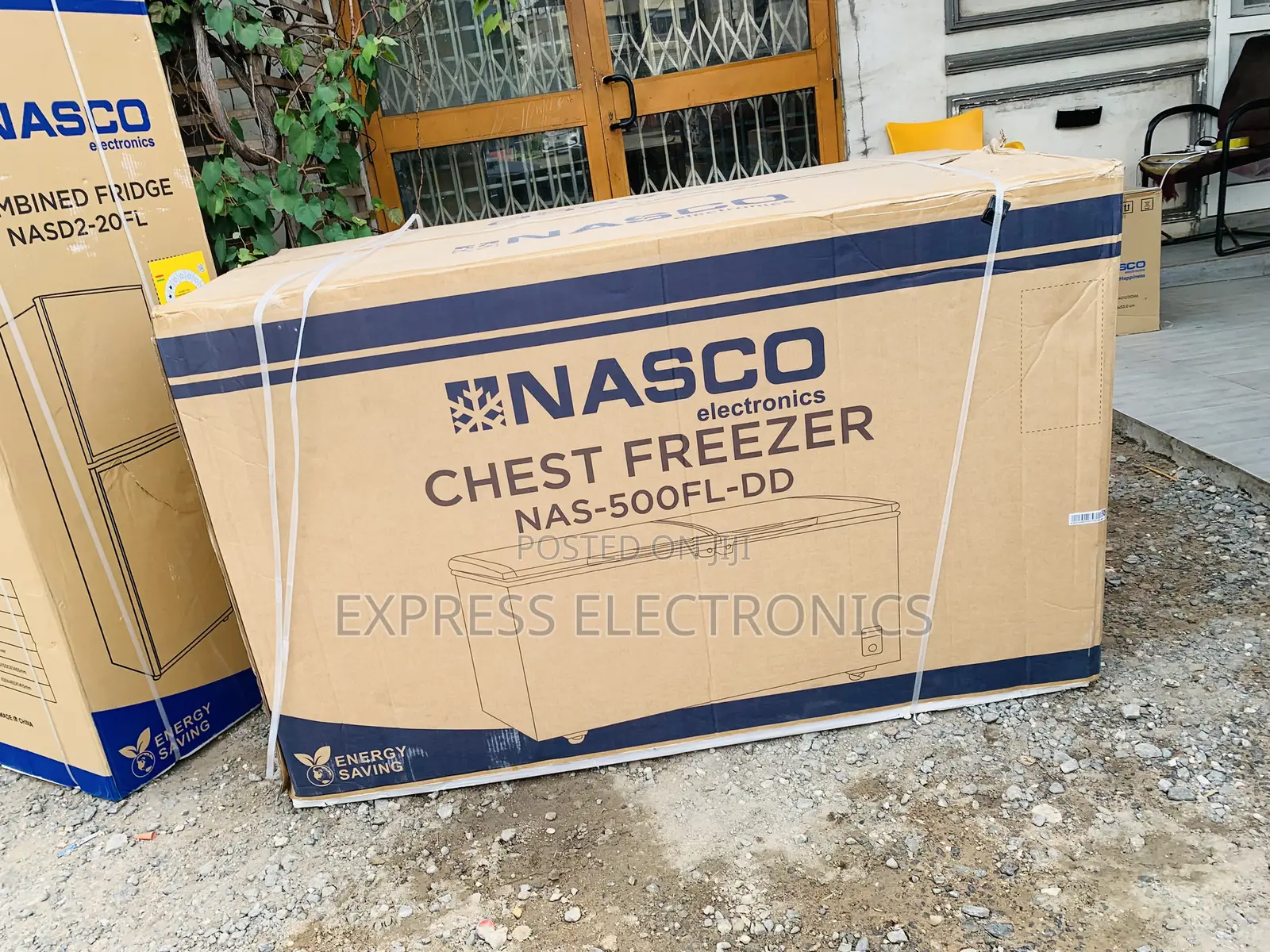 Quick Chill Chest Freezer 425l Nasco Single Door