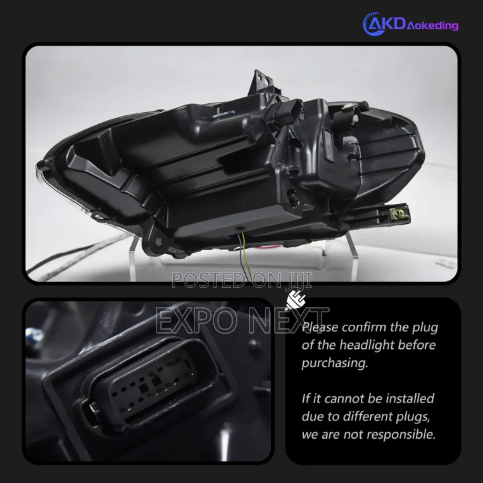 Ford Mustang Led Headlights 2015-2023
