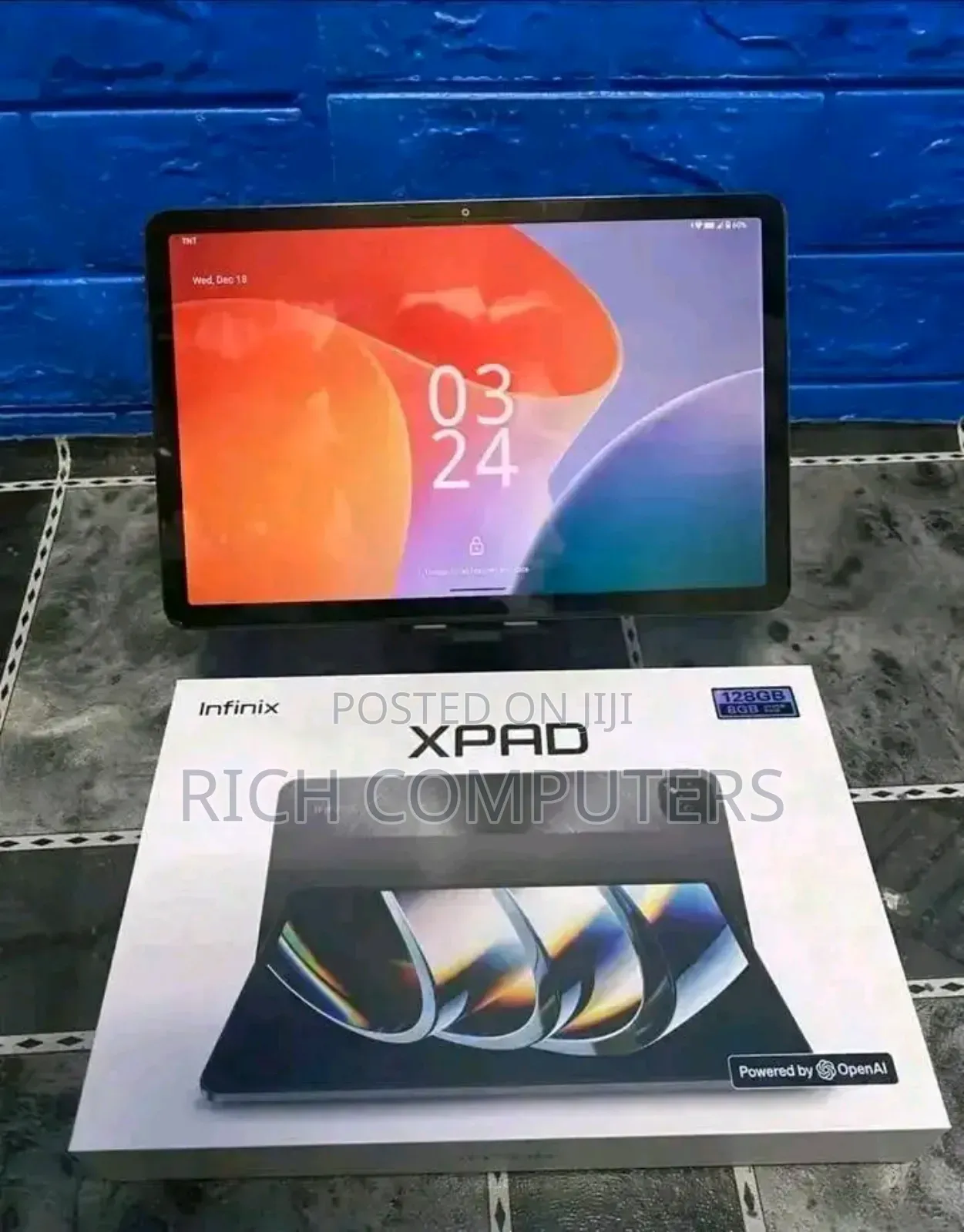 New Infinix Xpad 256 GB Black