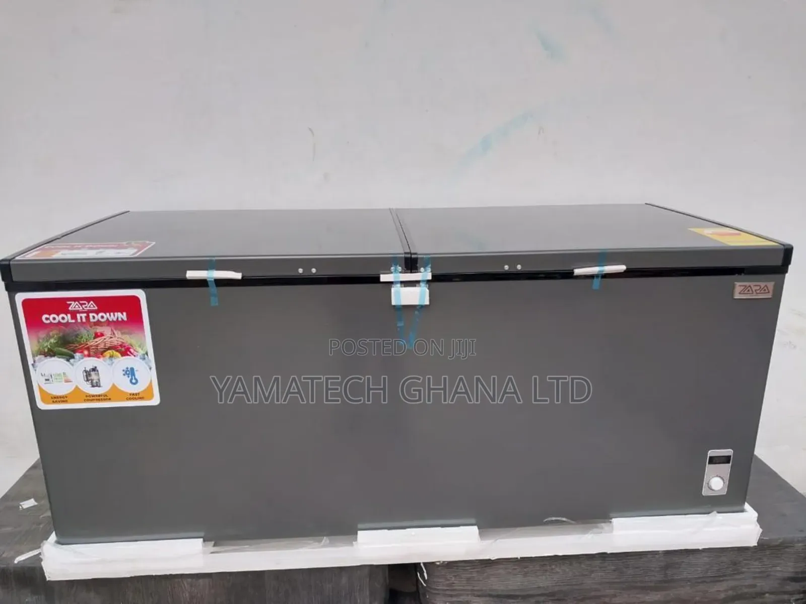 Large Capacity Zara 725 Litre Double Door Chest Freezer