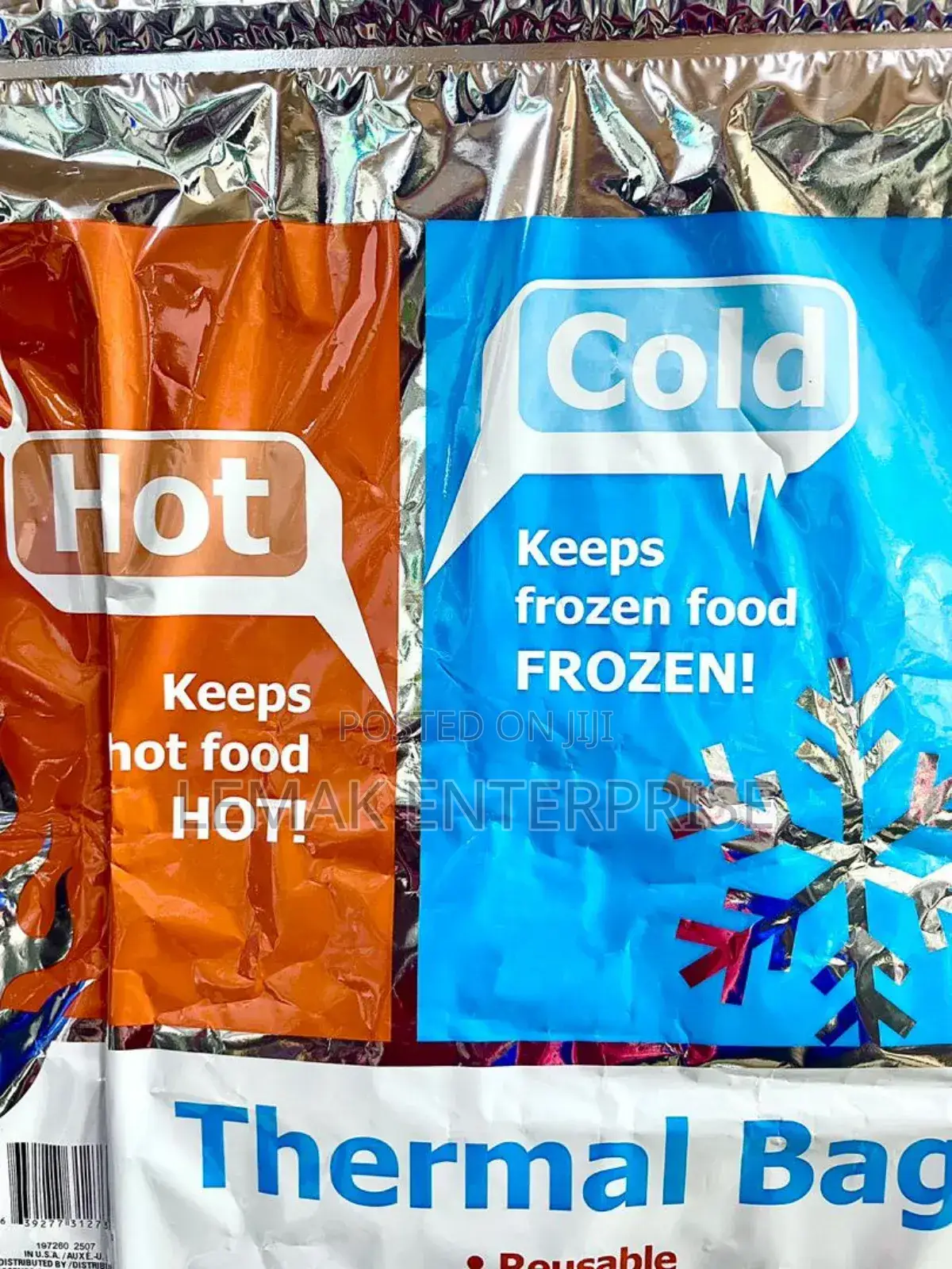 Hot And Cold Frozen Thermal Bag 30lb