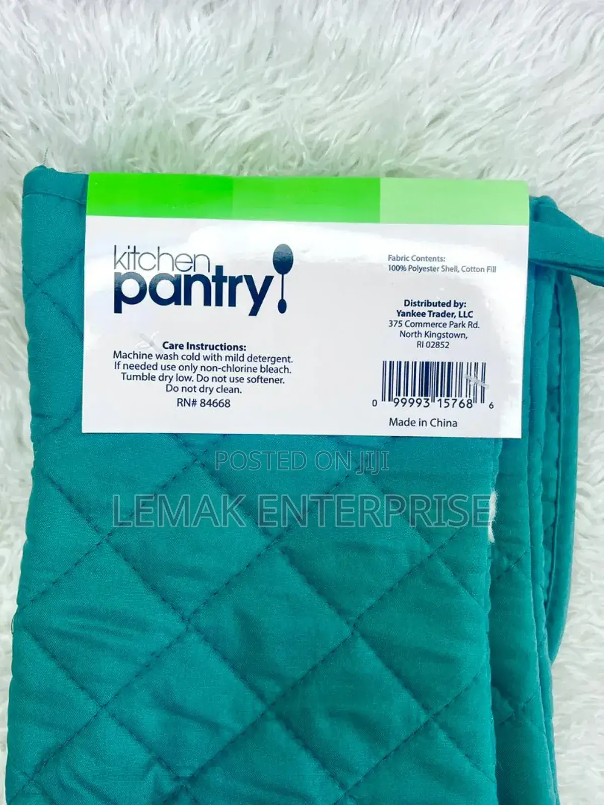 Kitchen Pantry 4 Piece Set 2 Oven Mitts 2 Pot Holders