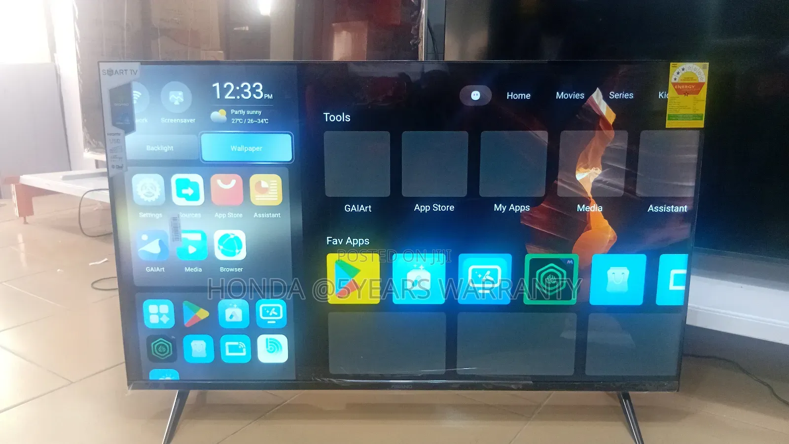 Asano 43" Smart TV – Crystal Clear Display Smart Asano 43in TV