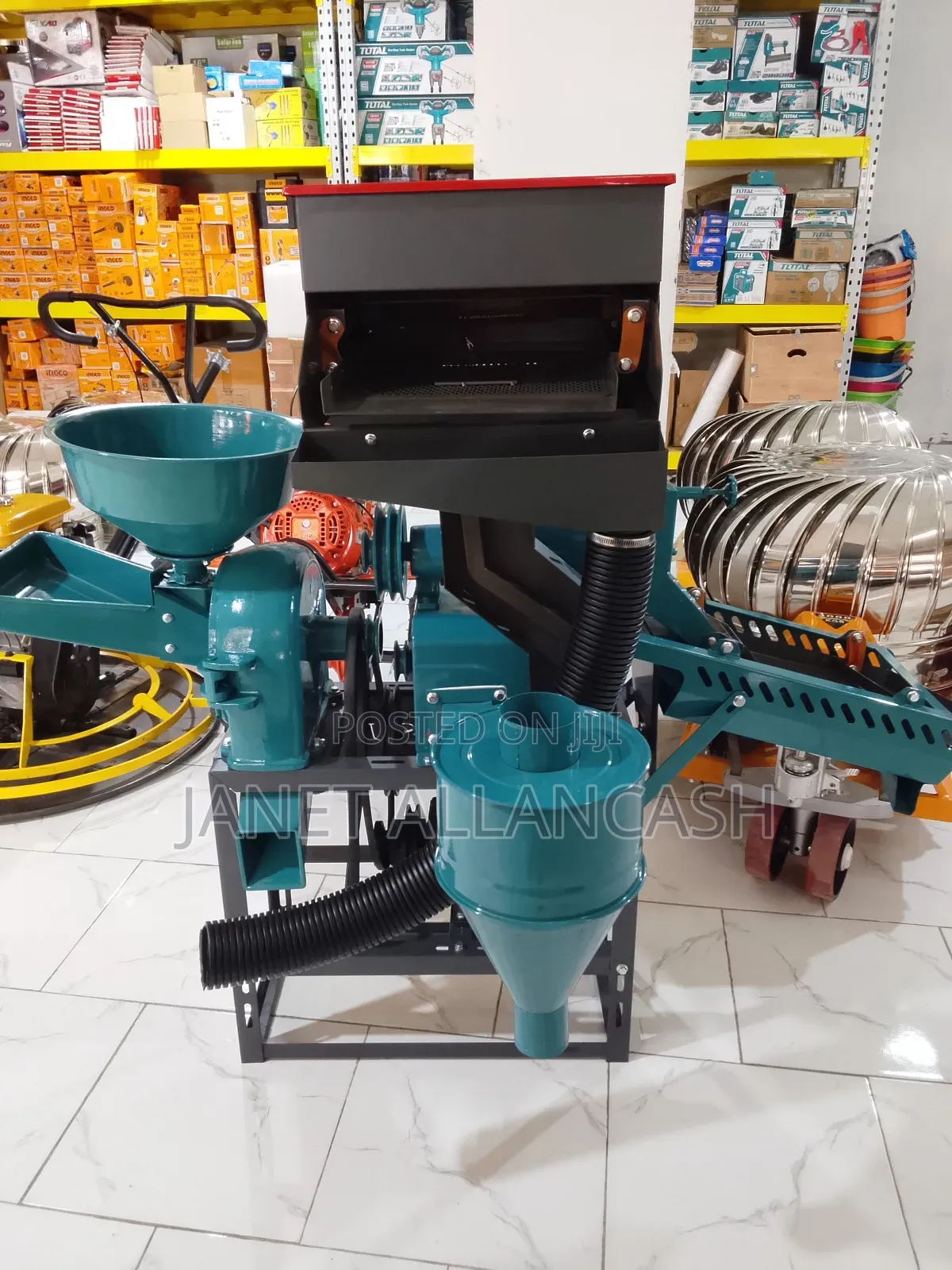 2 In 1 Rice Grinding Mill Machine