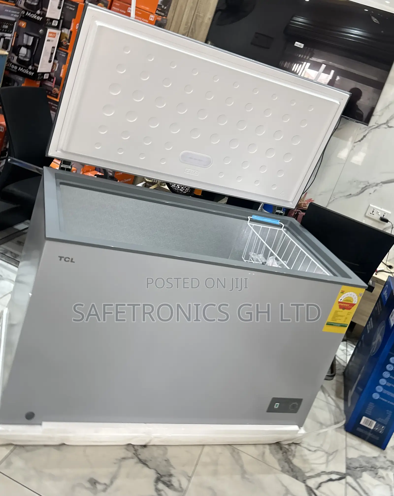 Grab Fasting Chilling 380 Liters Electric Singledoor TCL Freezer