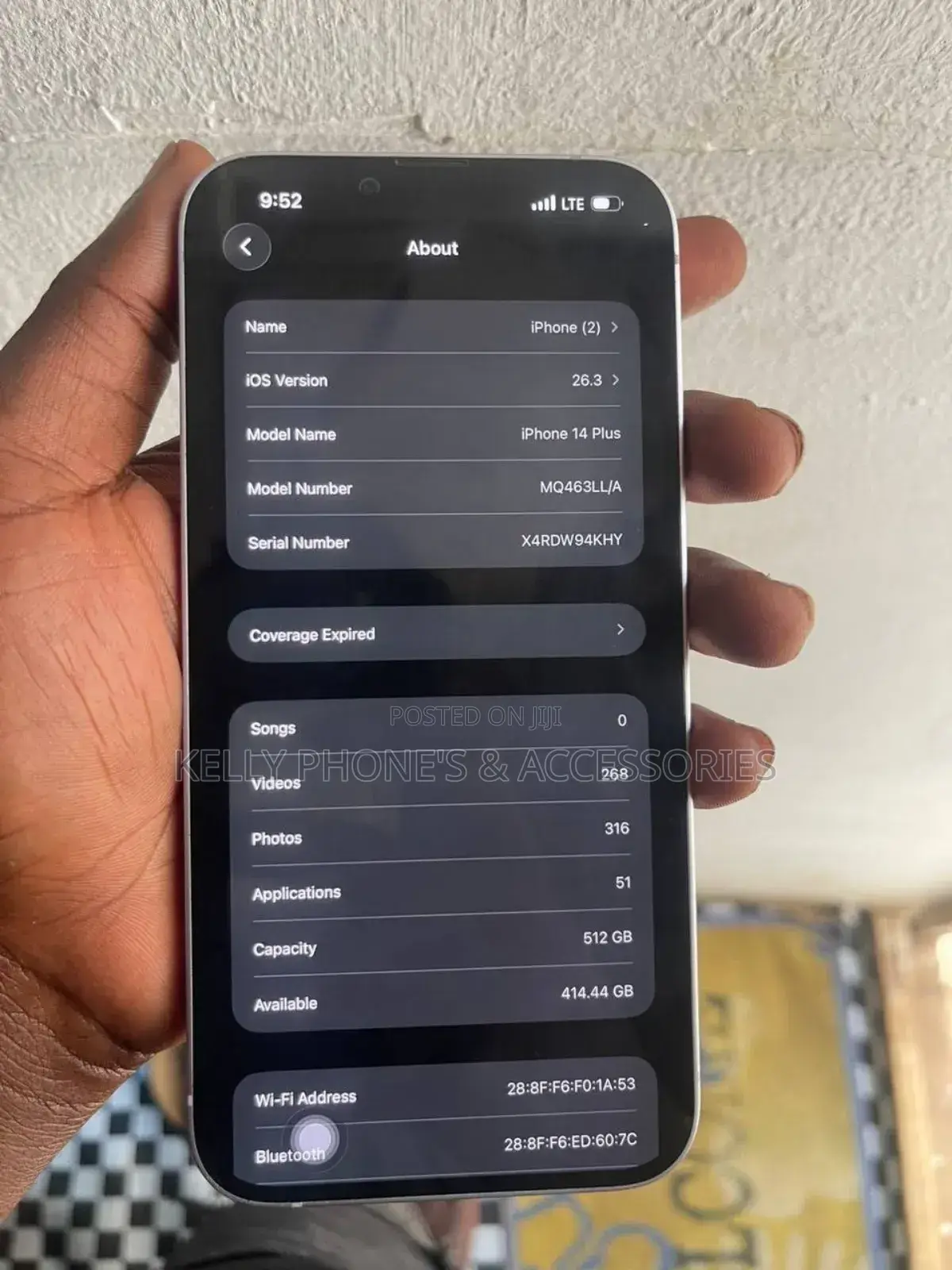 Apple iPhone 14 Plus 256 GB White