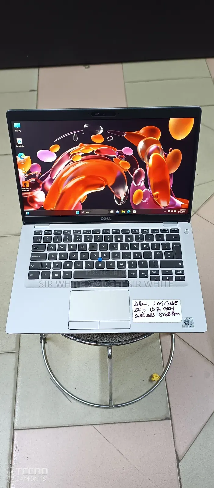 Laptop Dell Inspiron 3800 8GB Intel Core i5 SSD 256GB